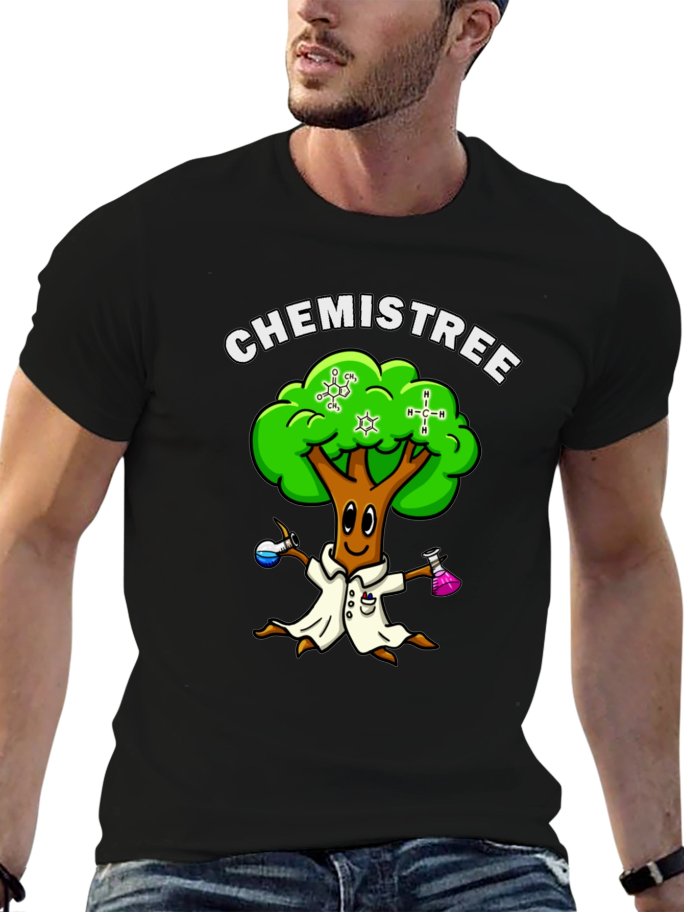 Chemistree Graphic T-Shirt: Science & Style