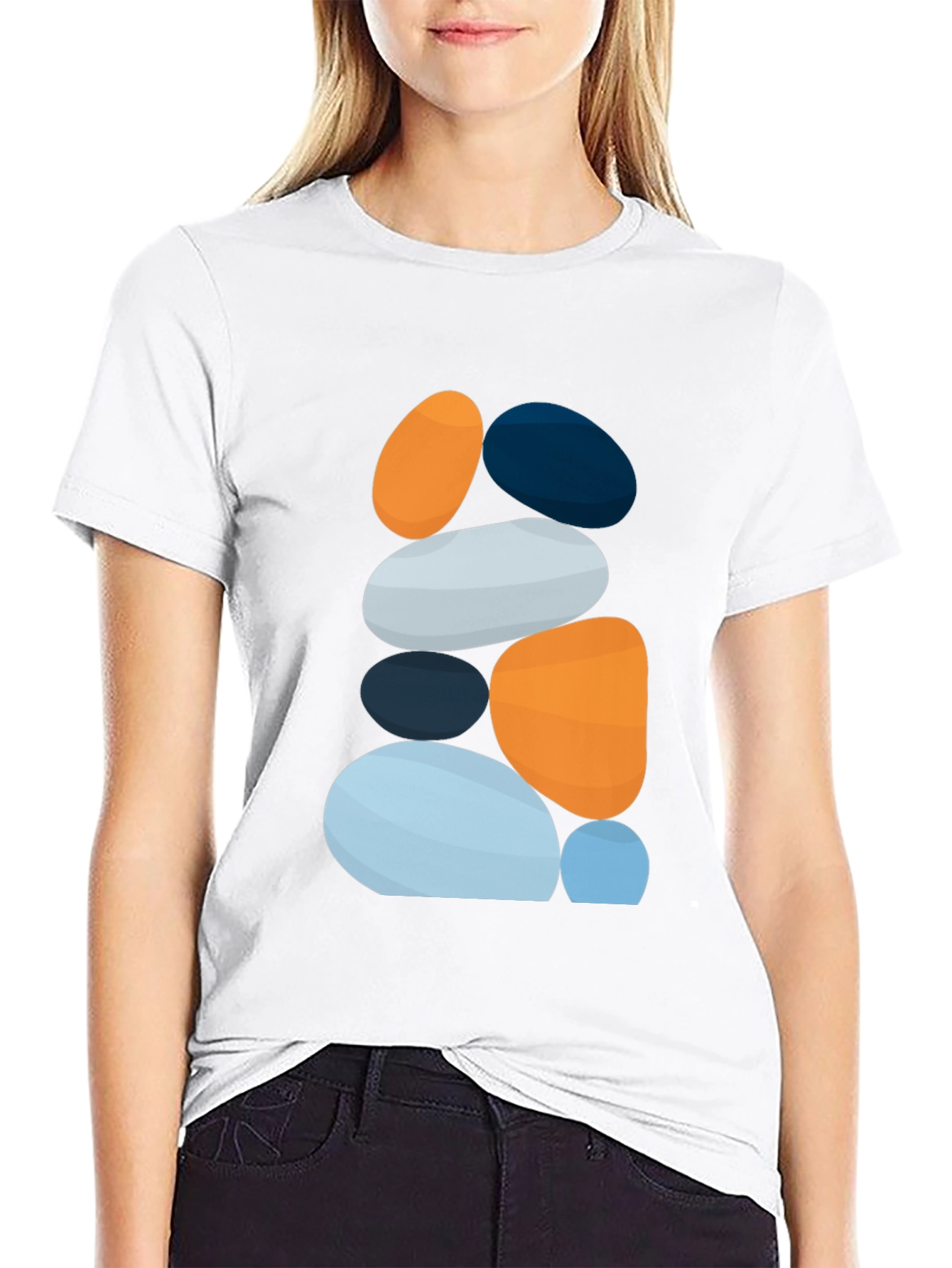 Modern Rock Balancing T-Shirt - Graphic Tee