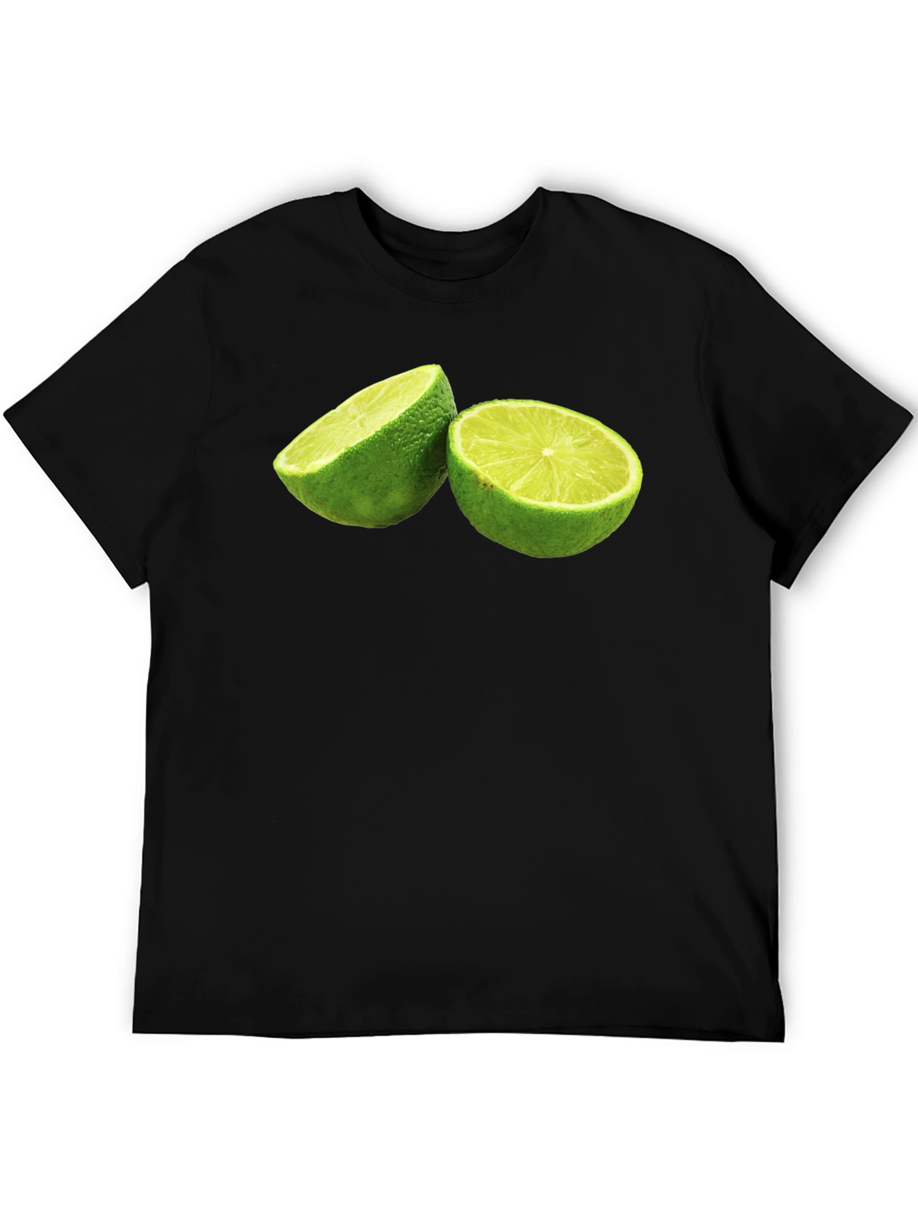 Lime Graphic Tee - Black T-Shirt