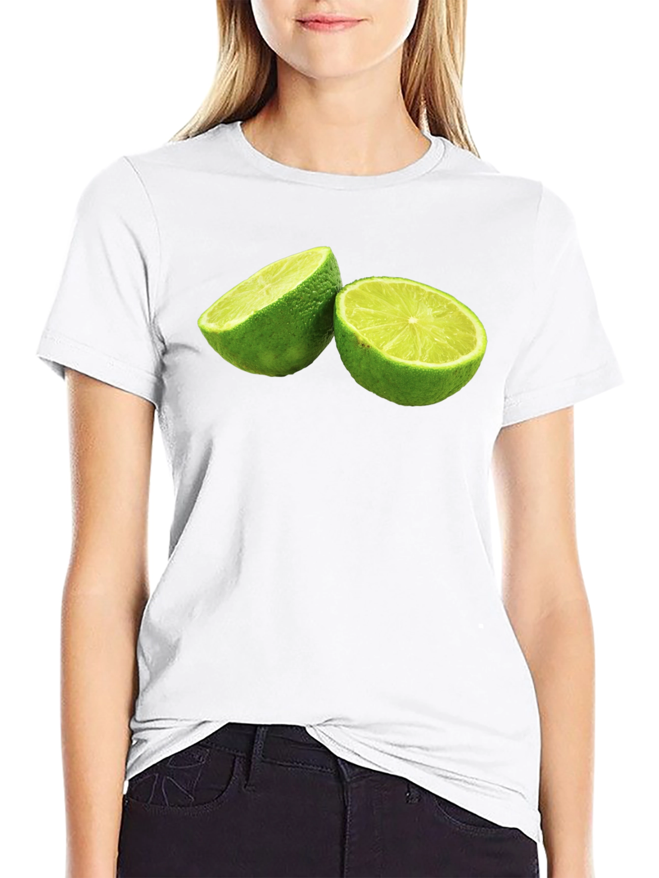 Lime Graphic Tee - Black T-Shirt