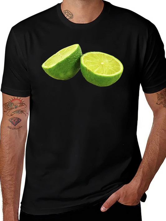 Lime Graphic Tee - Black T-Shirt