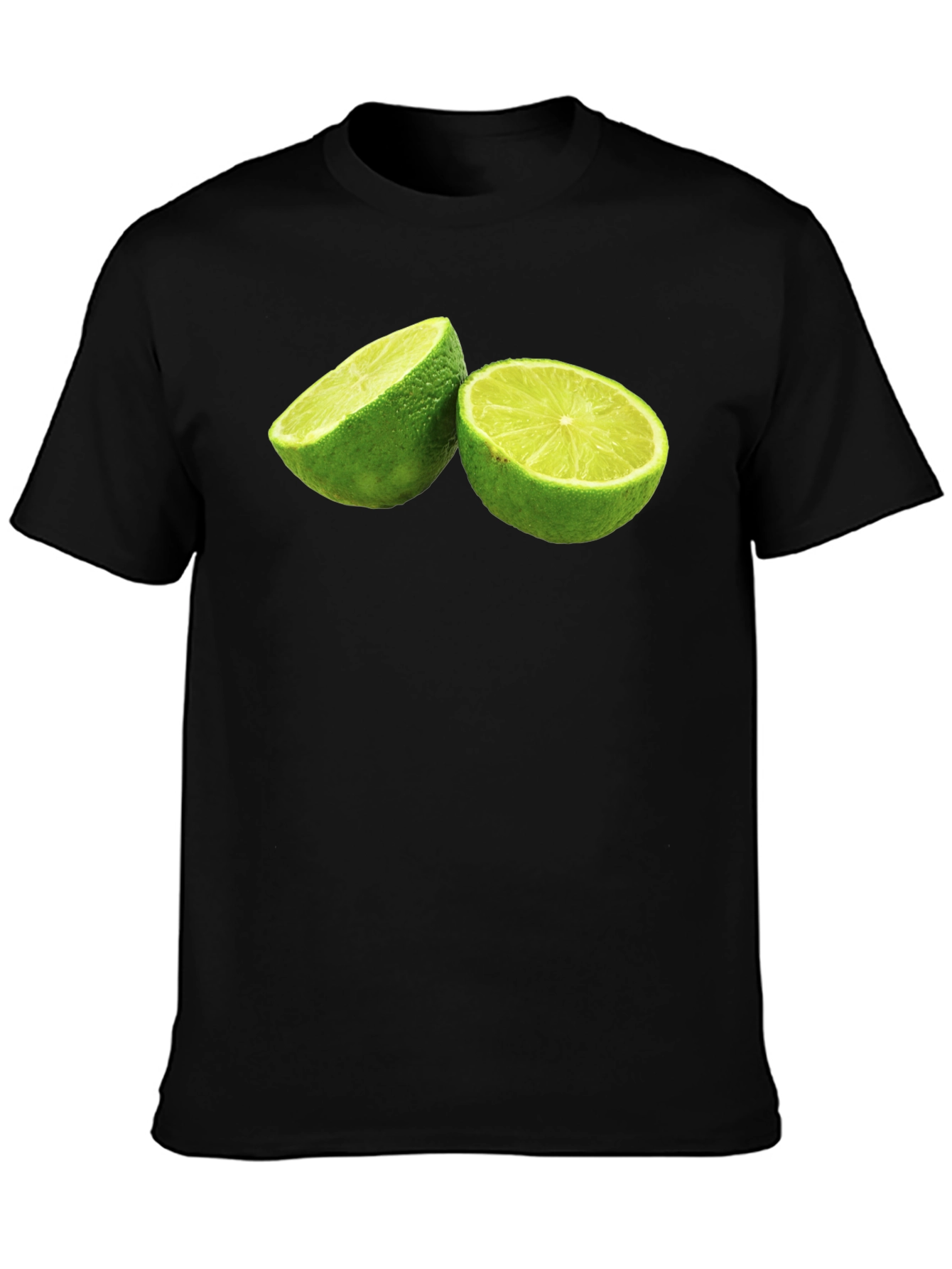 Lime Graphic Tee - Black T-Shirt