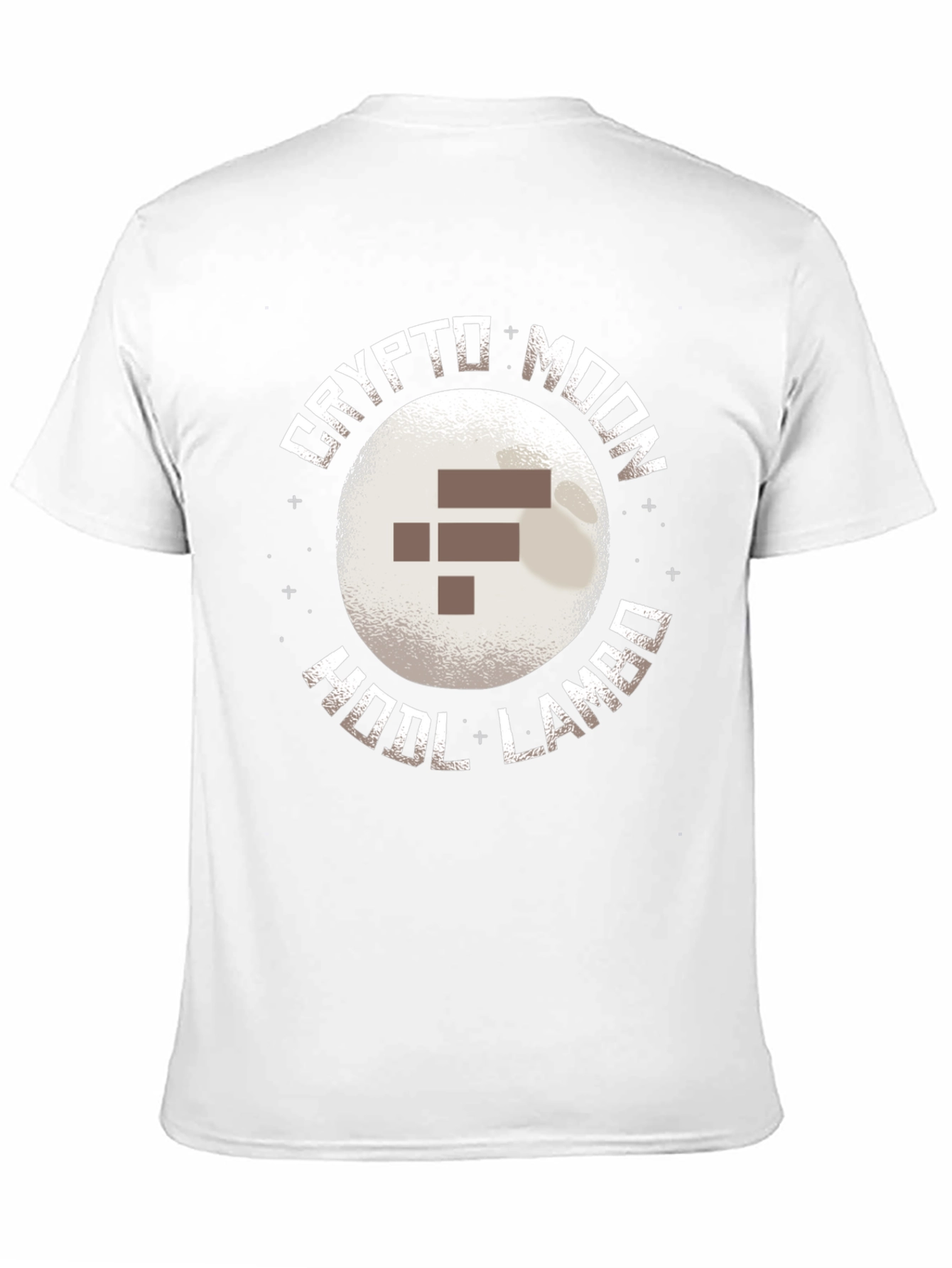 Crypto Moon HODL LAMBO Black T-Shirt