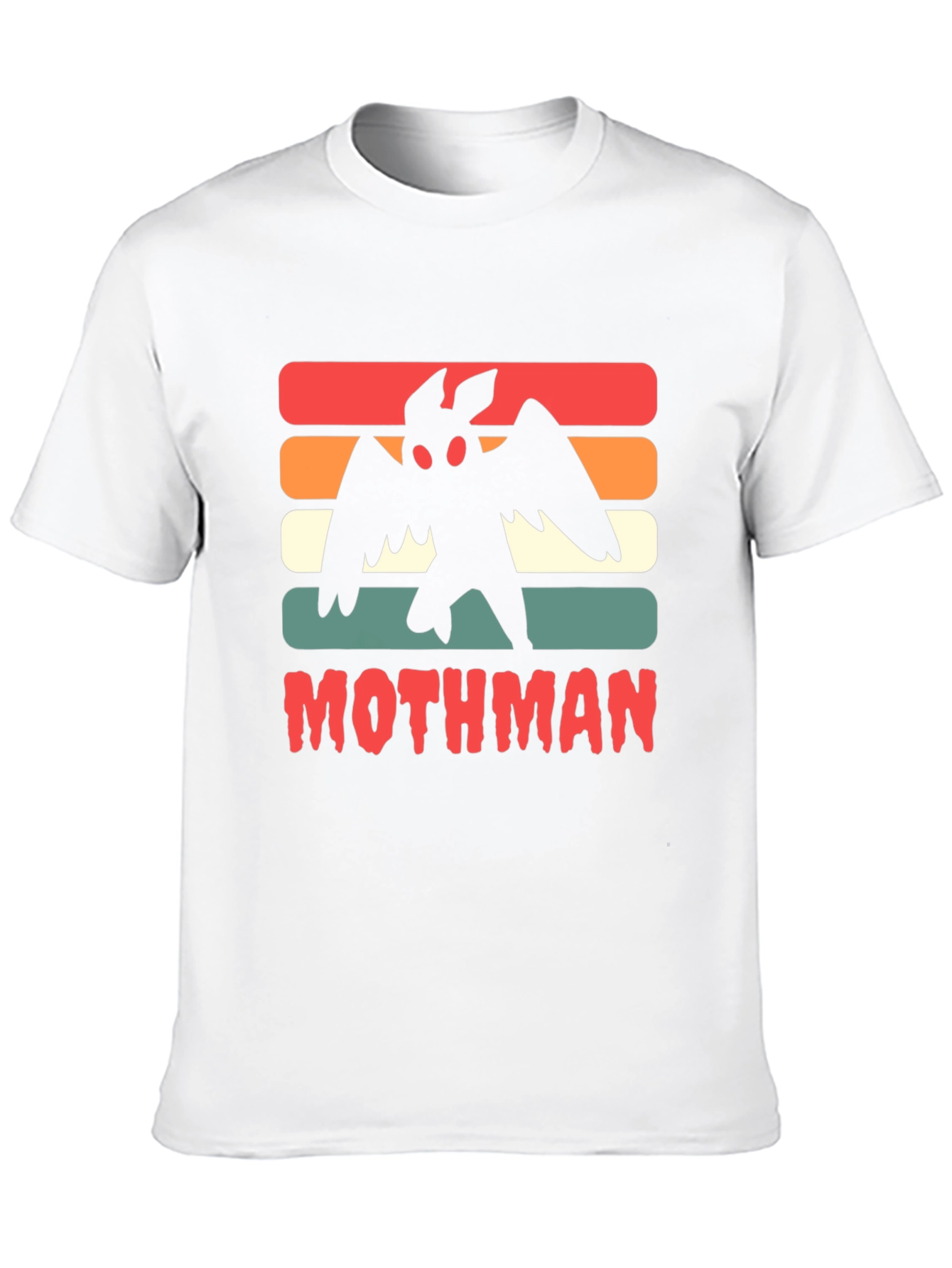 Retro Mothman Graphic Tee - Cryptid Comfort