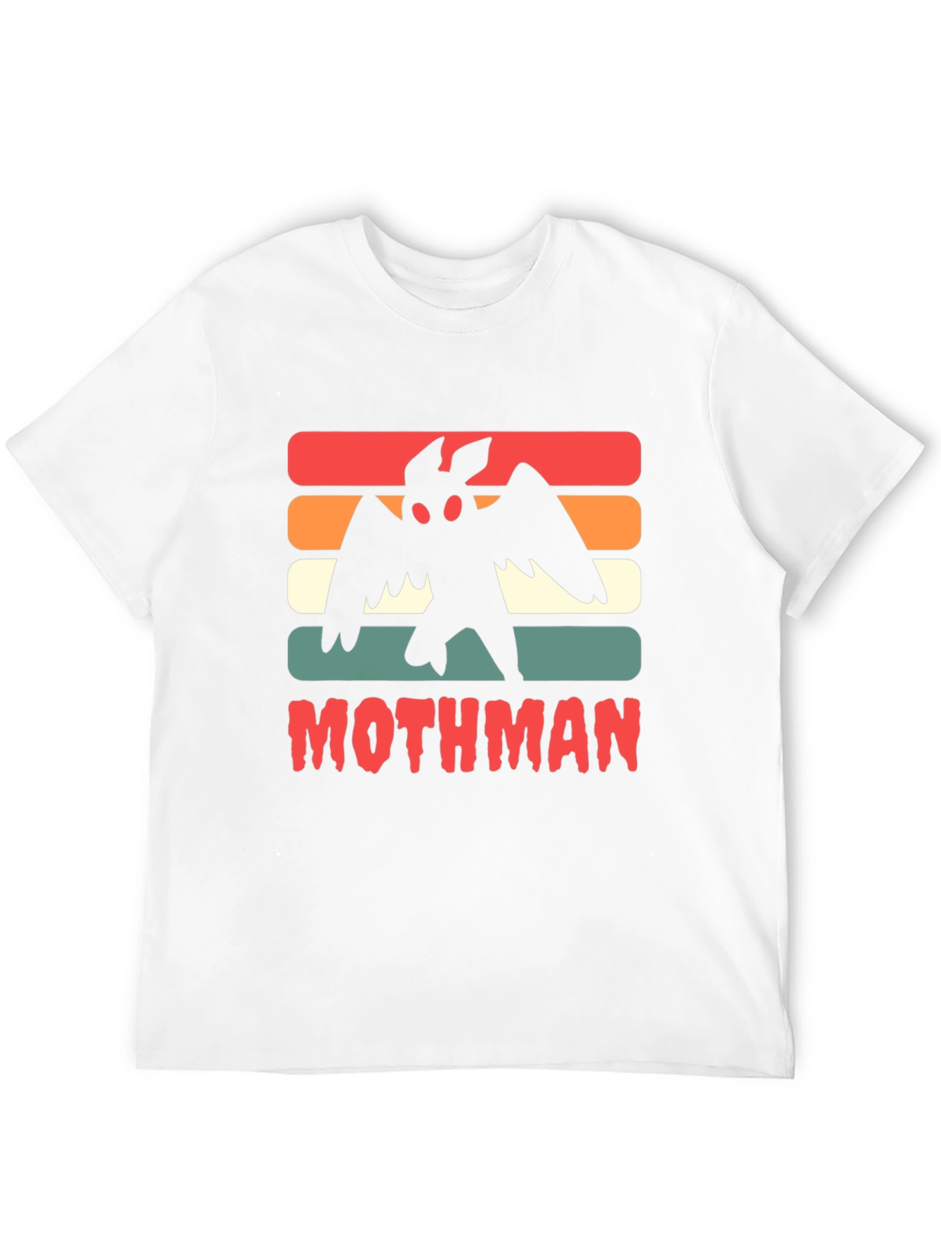 Retro Mothman Graphic Tee - Cryptid Comfort