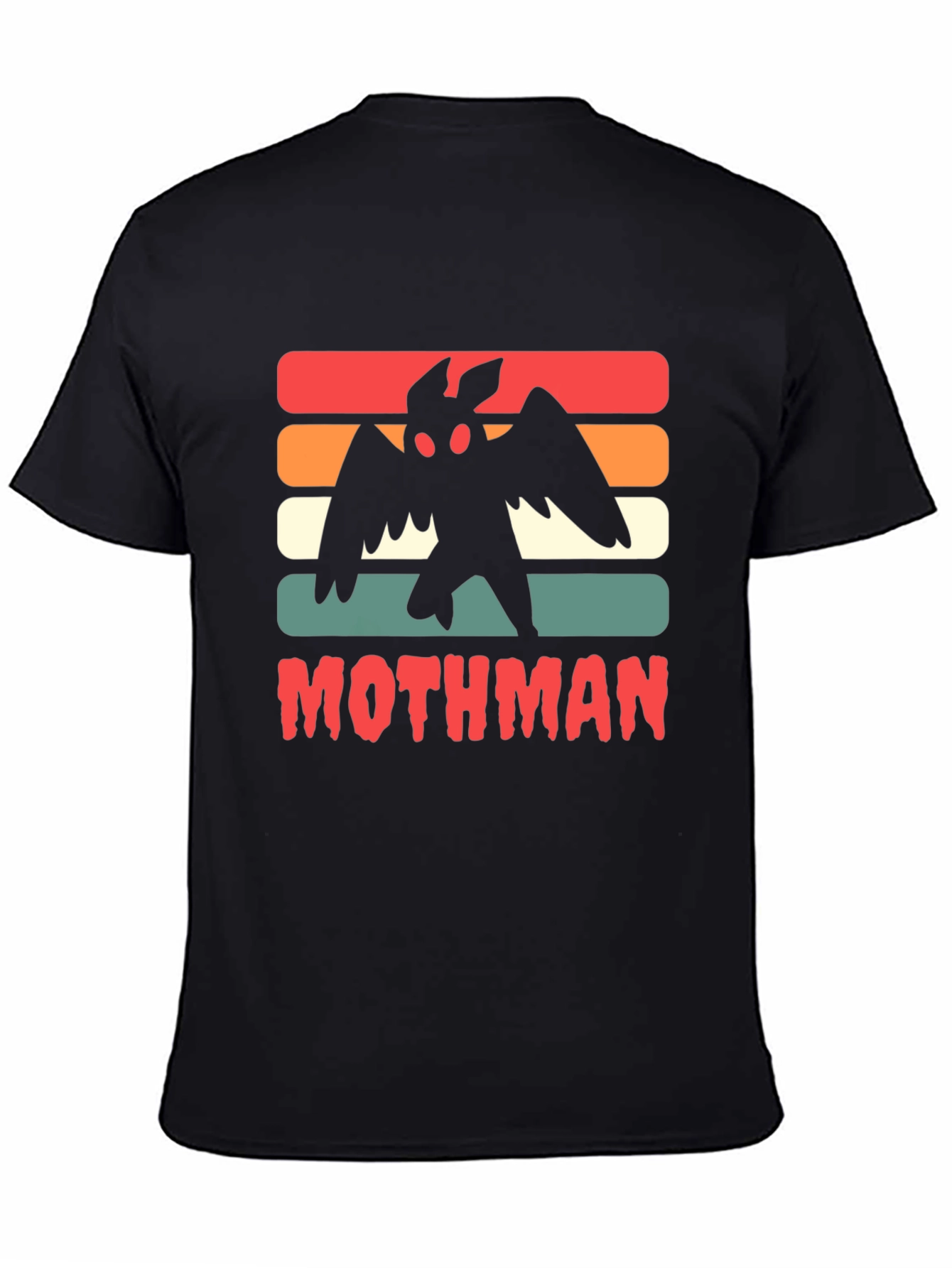 Retro Mothman Graphic Tee - Cryptid Comfort