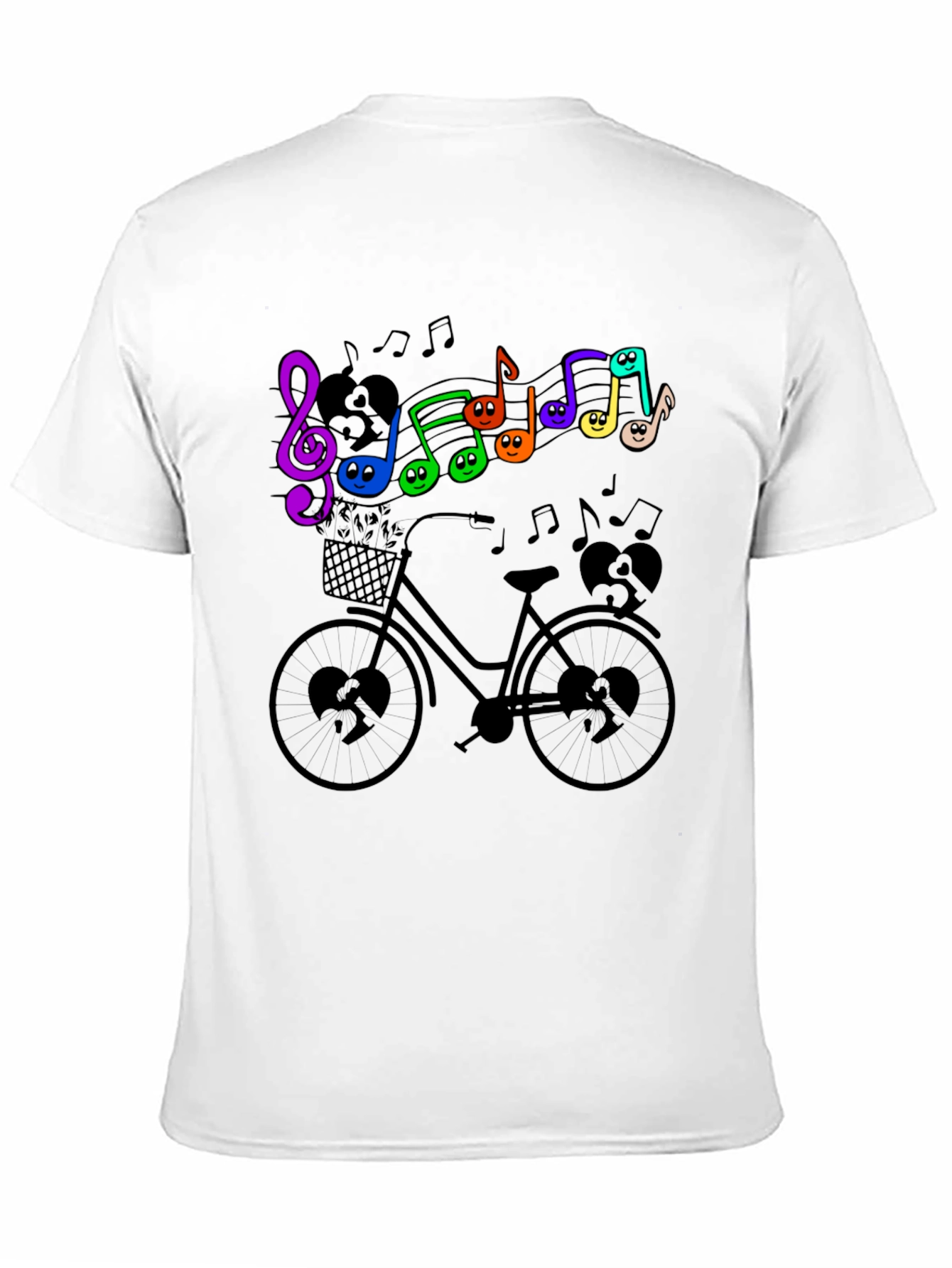 Musical Bicycle Graphic Tee
