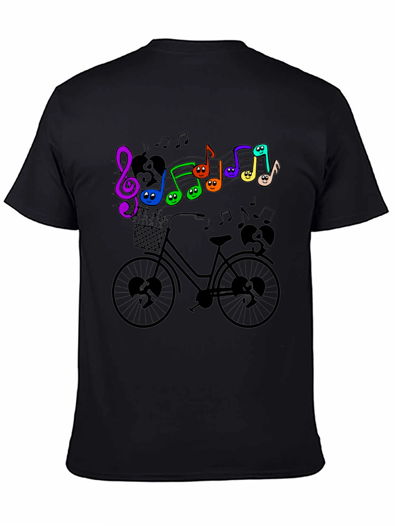 Musical Bicycle Graphic Tee