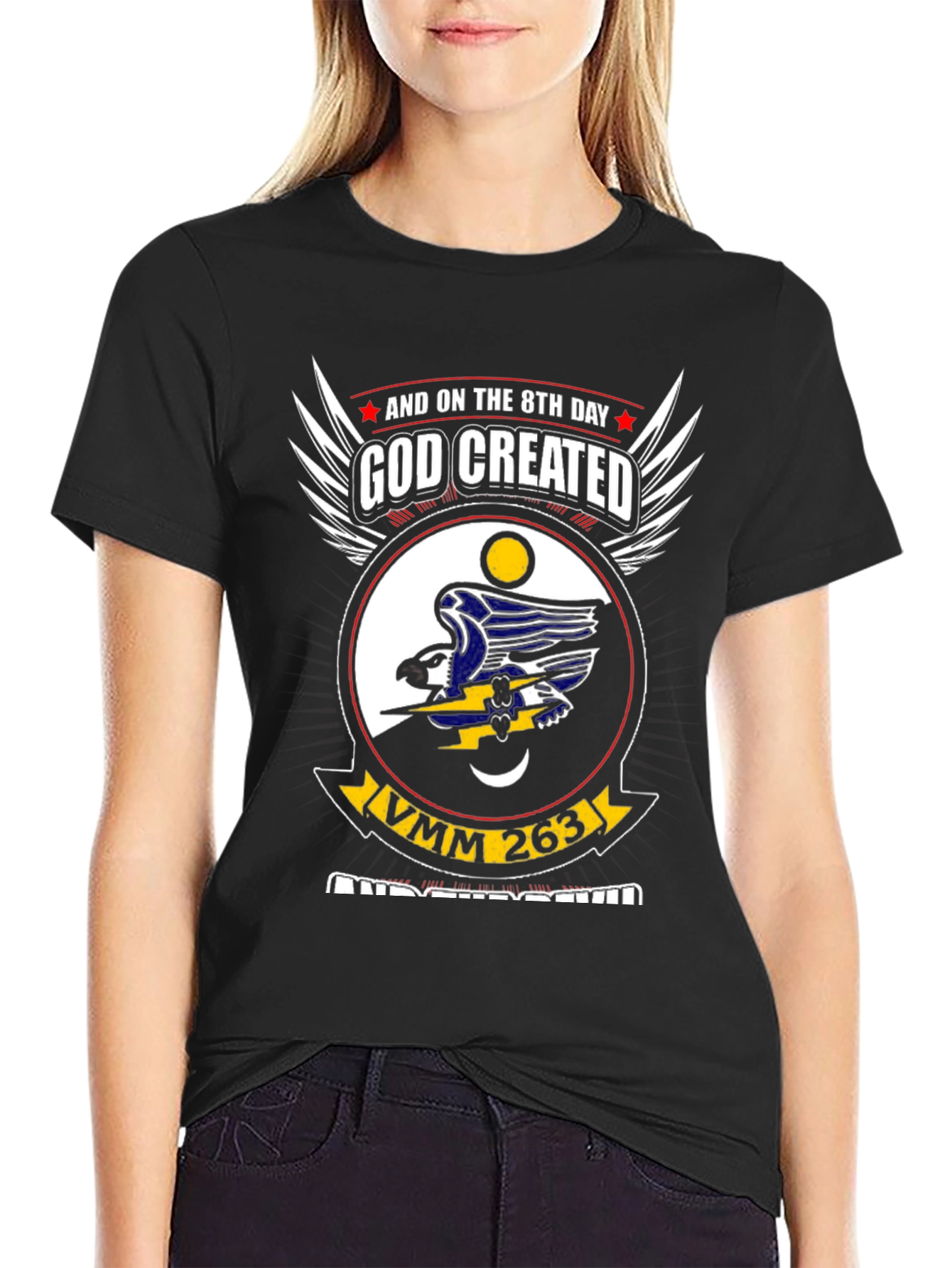 VMM 263 God Created Graphic T-Shirt