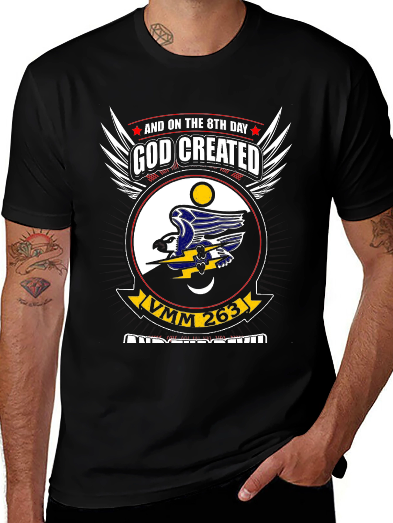 VMM 263 God Created Graphic T-Shirt