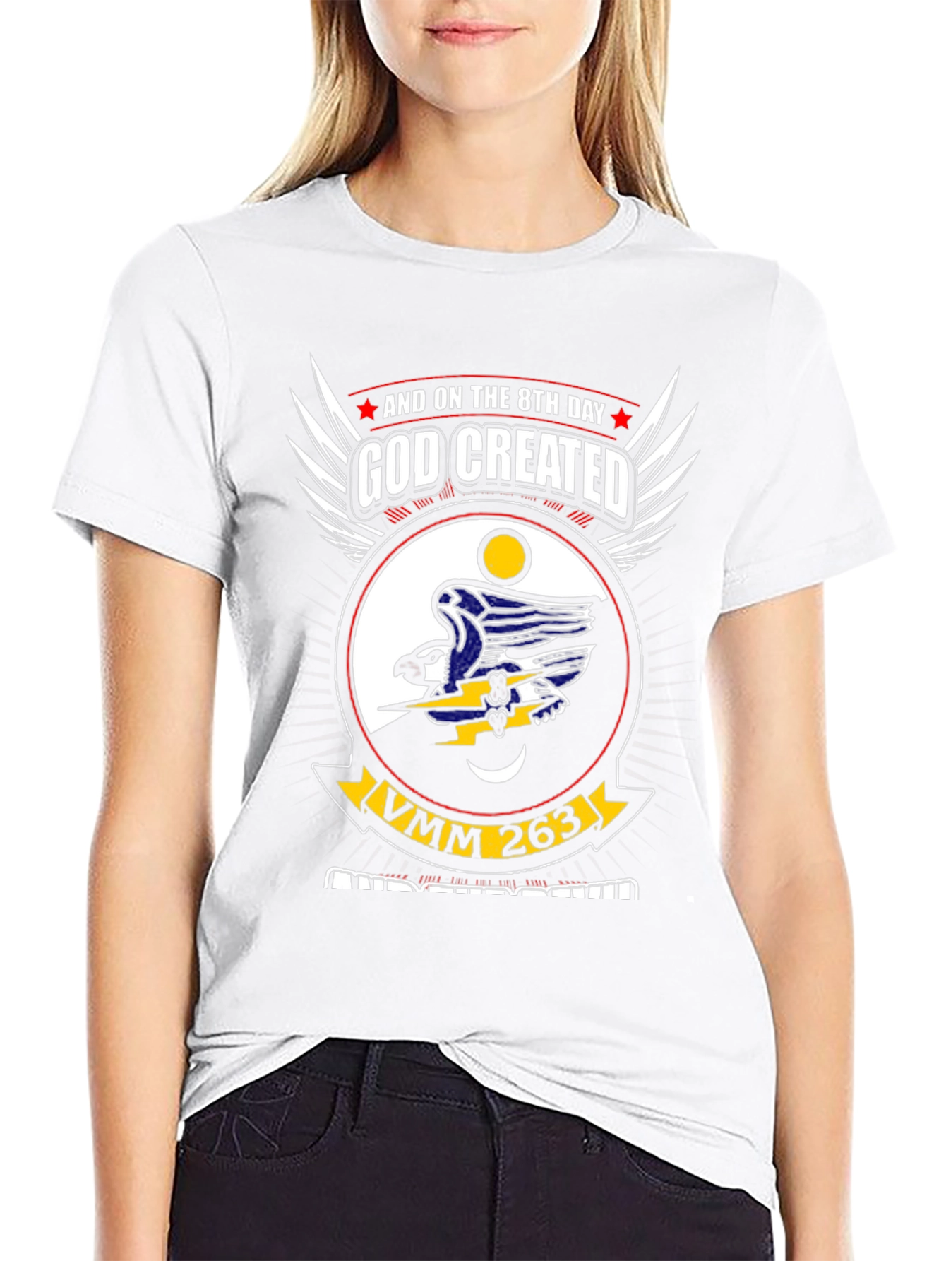 VMM 263 God Created Graphic T-Shirt