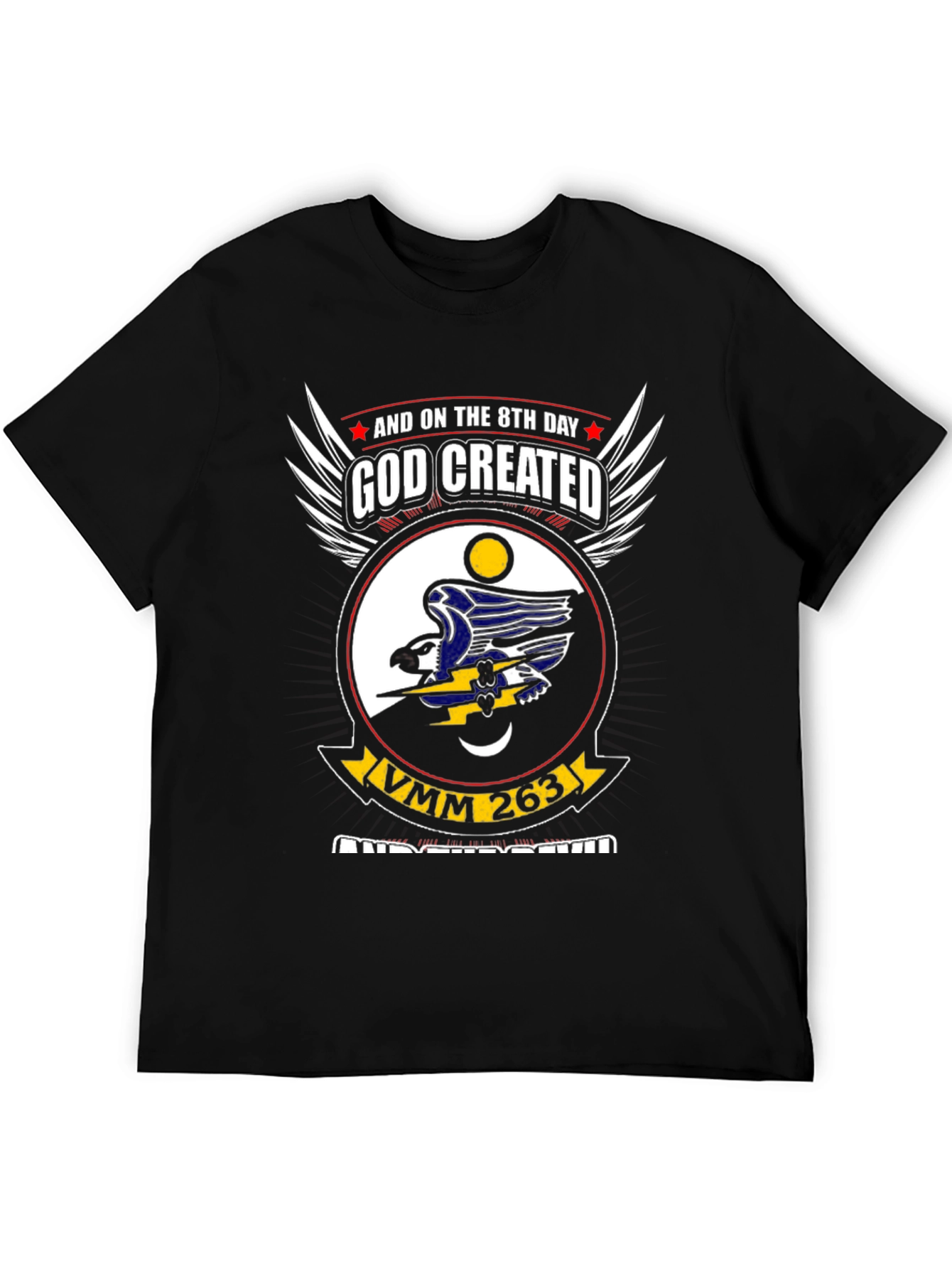 VMM 263 God Created Graphic T-Shirt