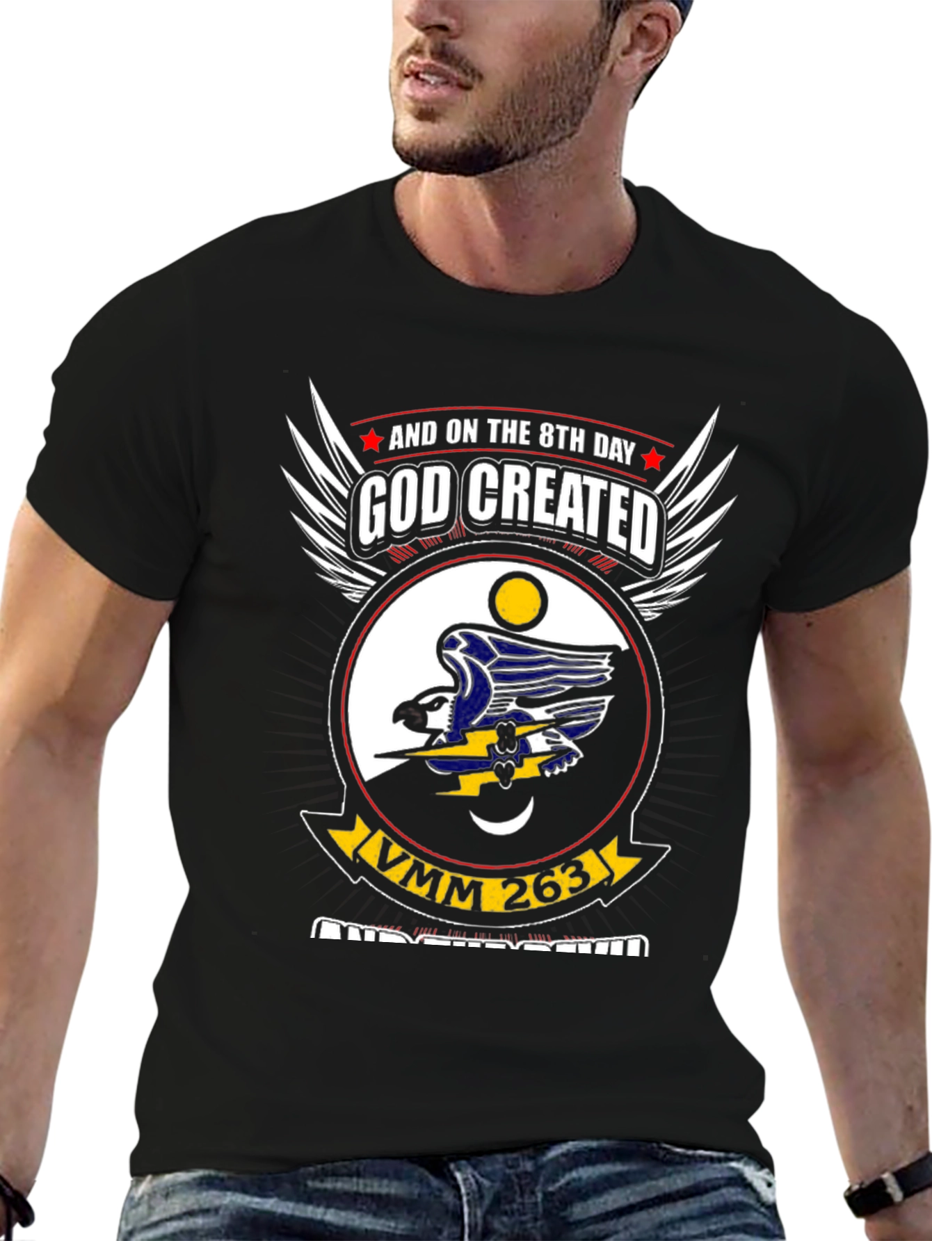 VMM 263 God Created Graphic T-Shirt