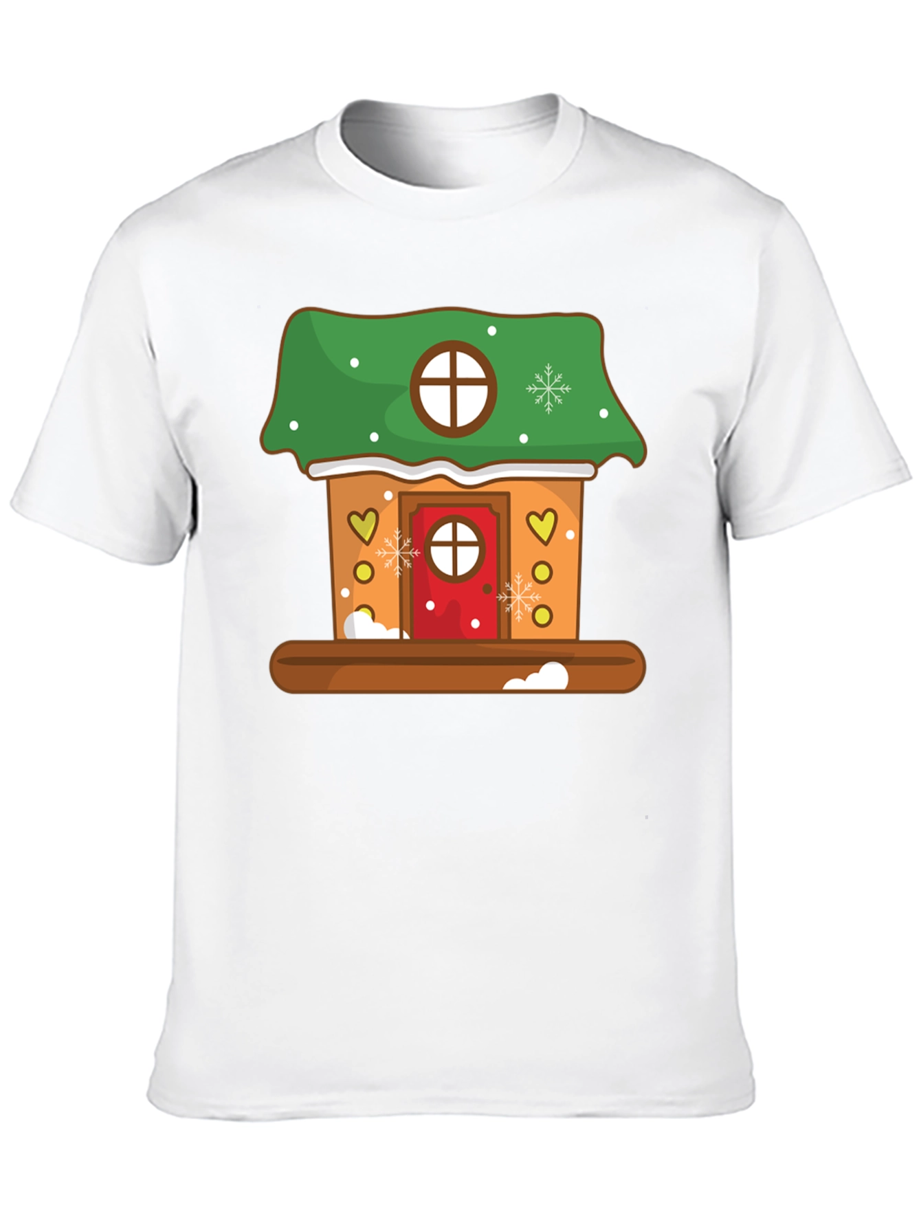 Gingerbread House T-Shirt - Holiday Festive