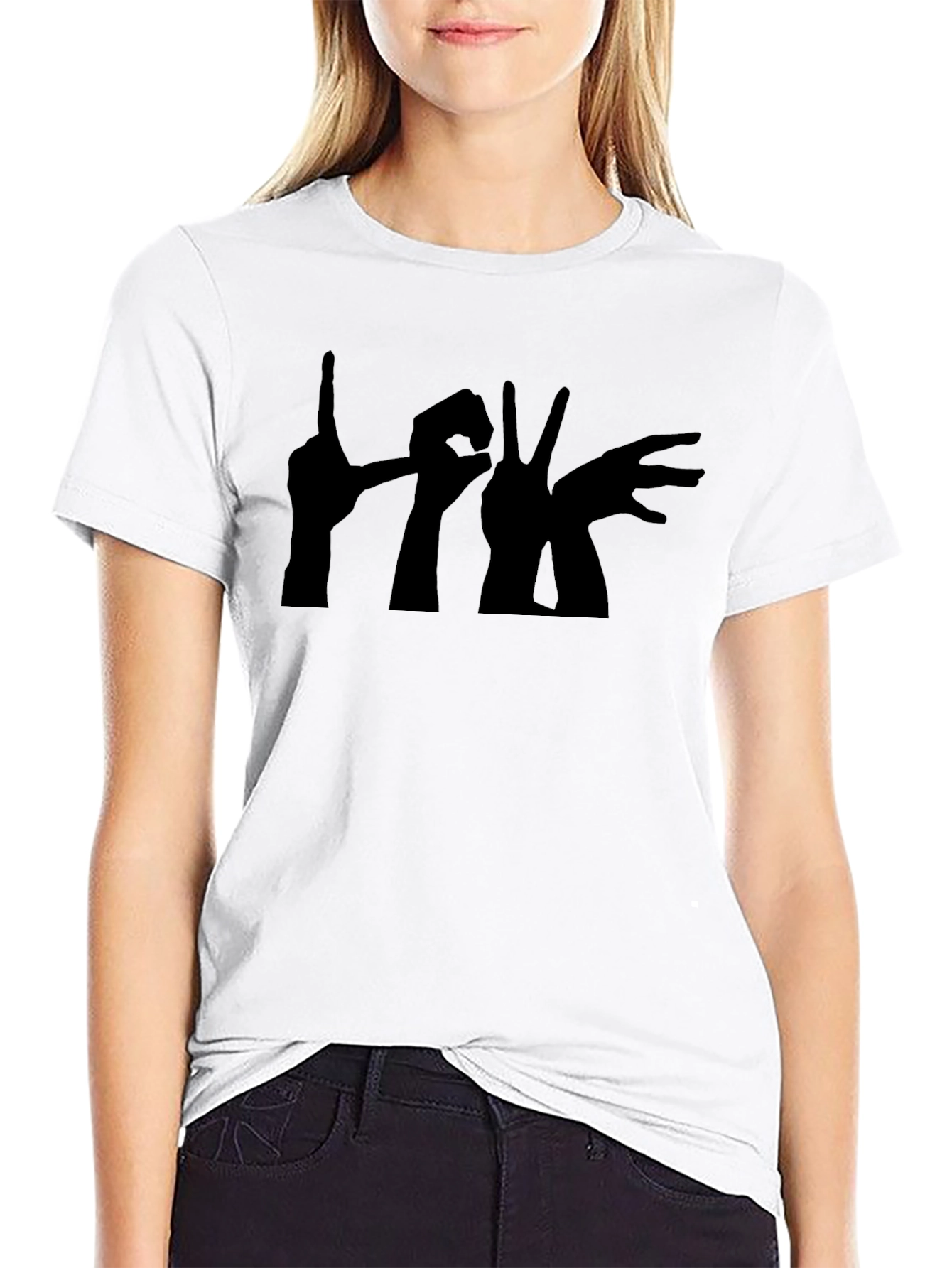 LOVE Hand Sign Language T-Shirt