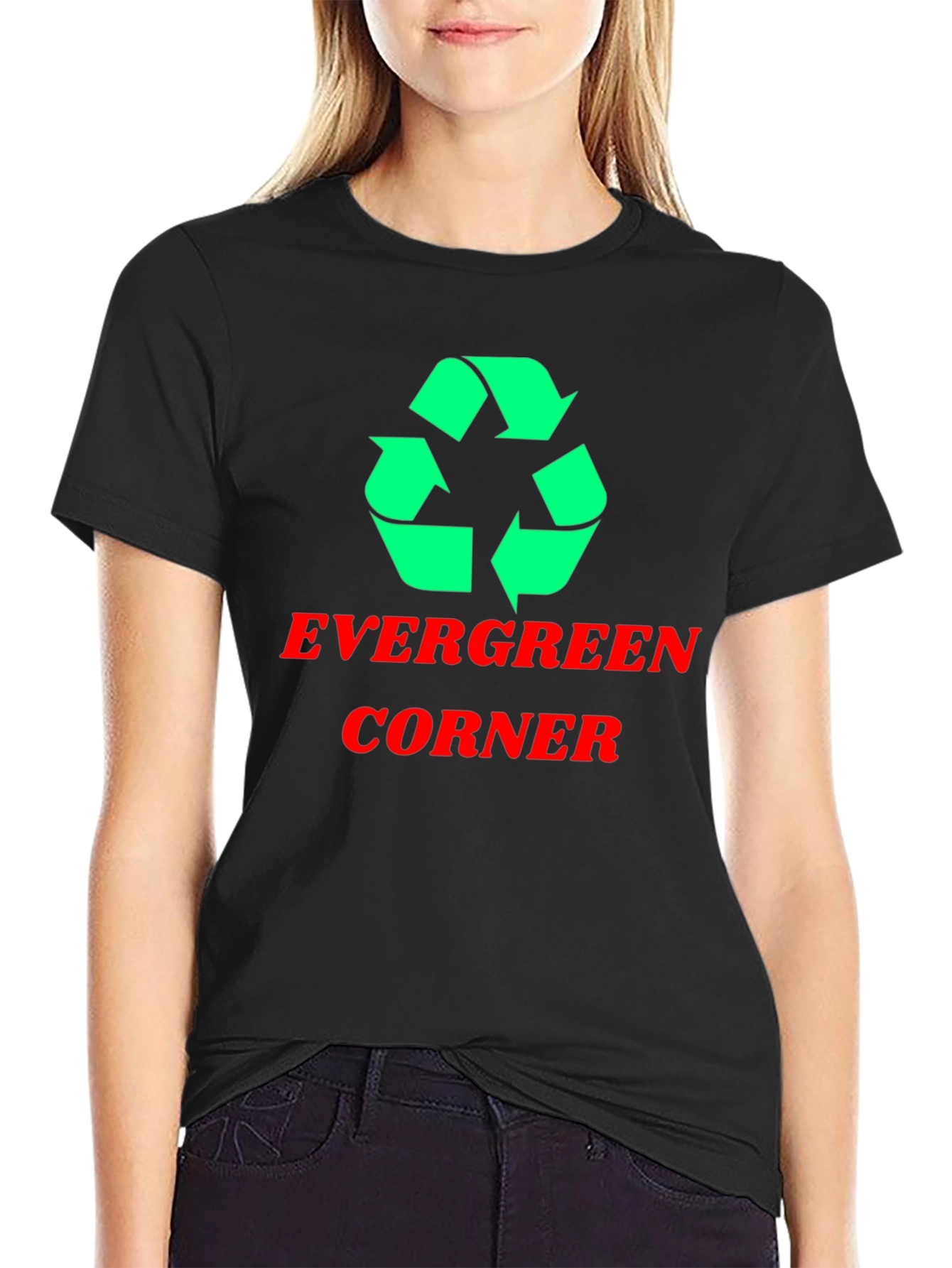 Evergreen Corner Graphic T-Shirt