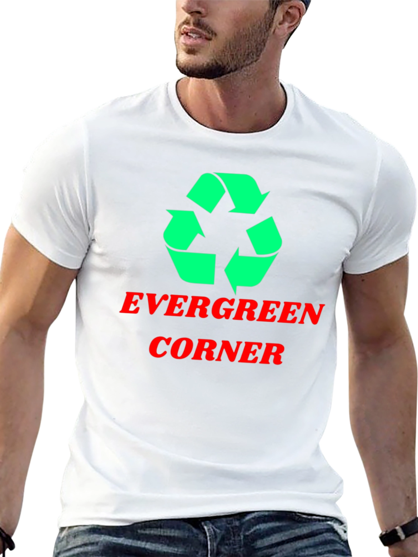 Evergreen Corner Graphic T-Shirt
