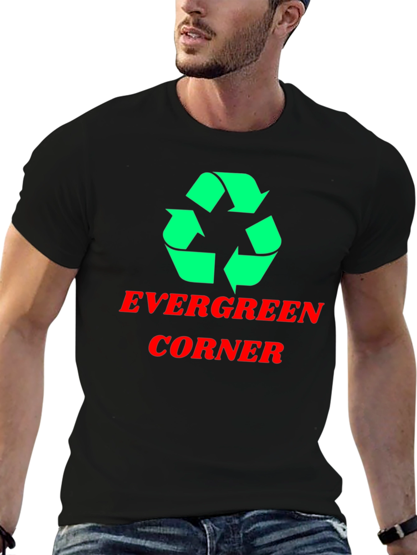 Evergreen Corner Graphic T-Shirt