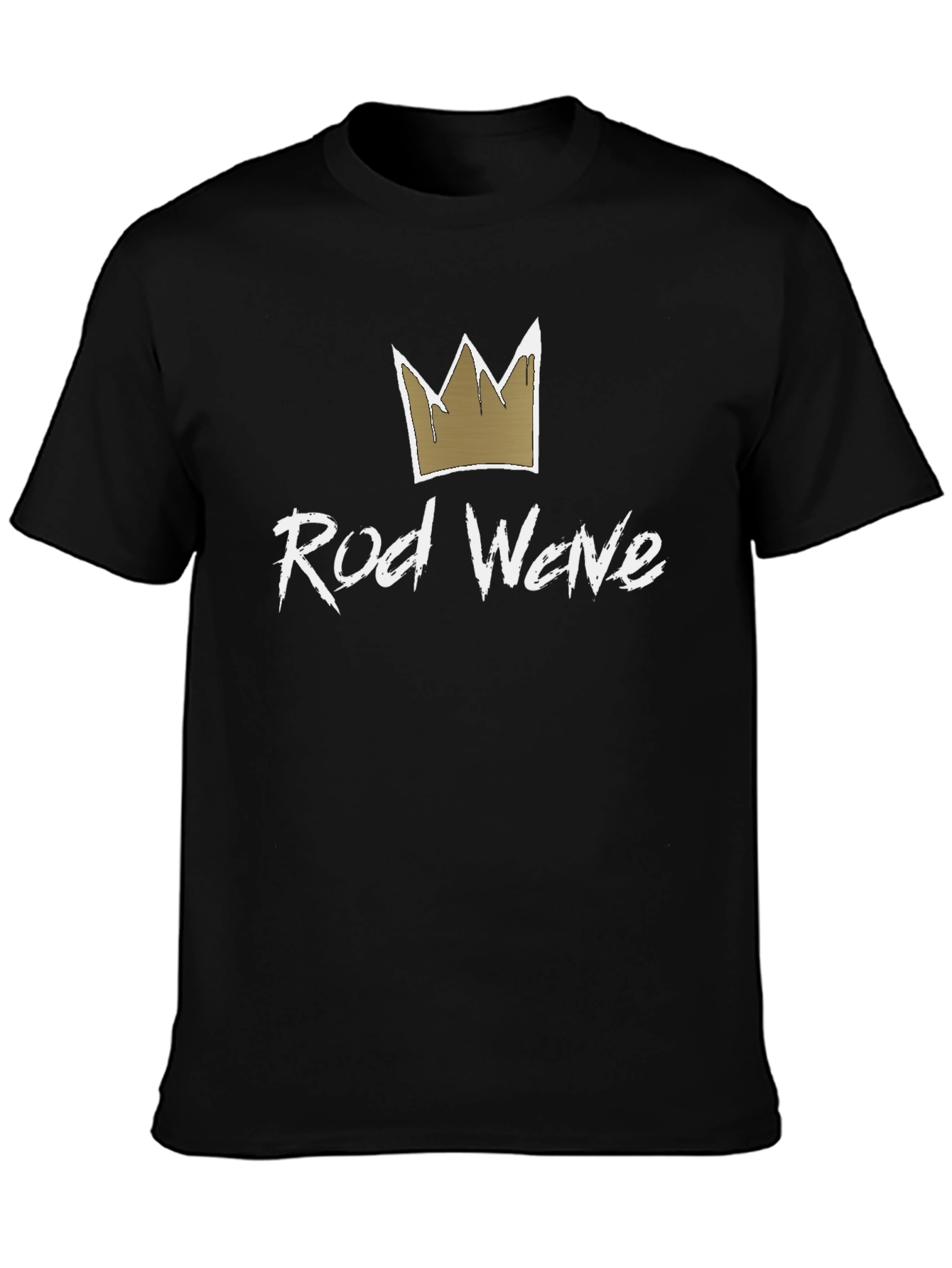 Rod Wave Crown Graphic Black T-Shirt