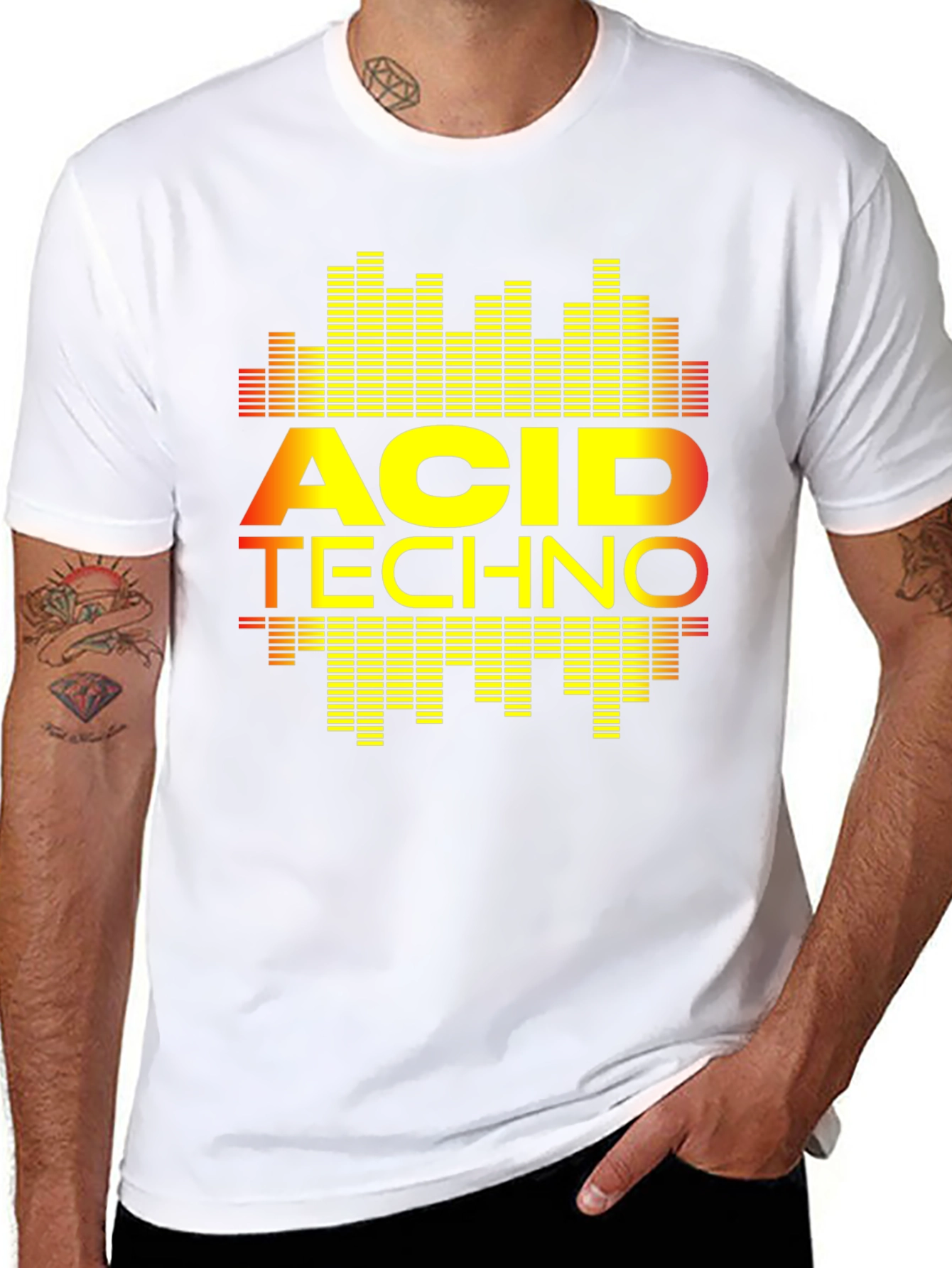 Acid Techno Graphic Tee - EDM Music Lover Shirt