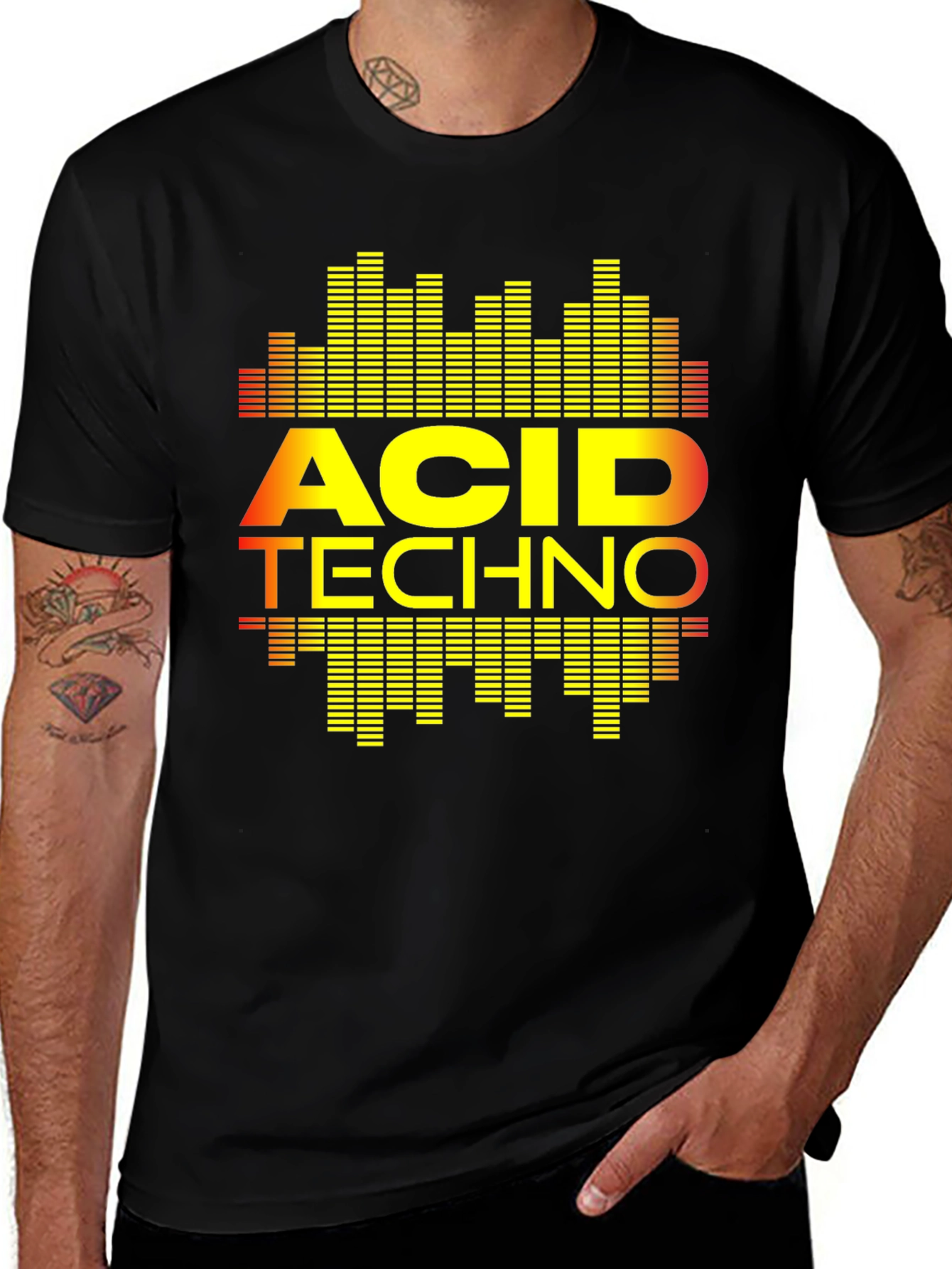 Acid Techno Graphic Tee - EDM Music Lover Shirt