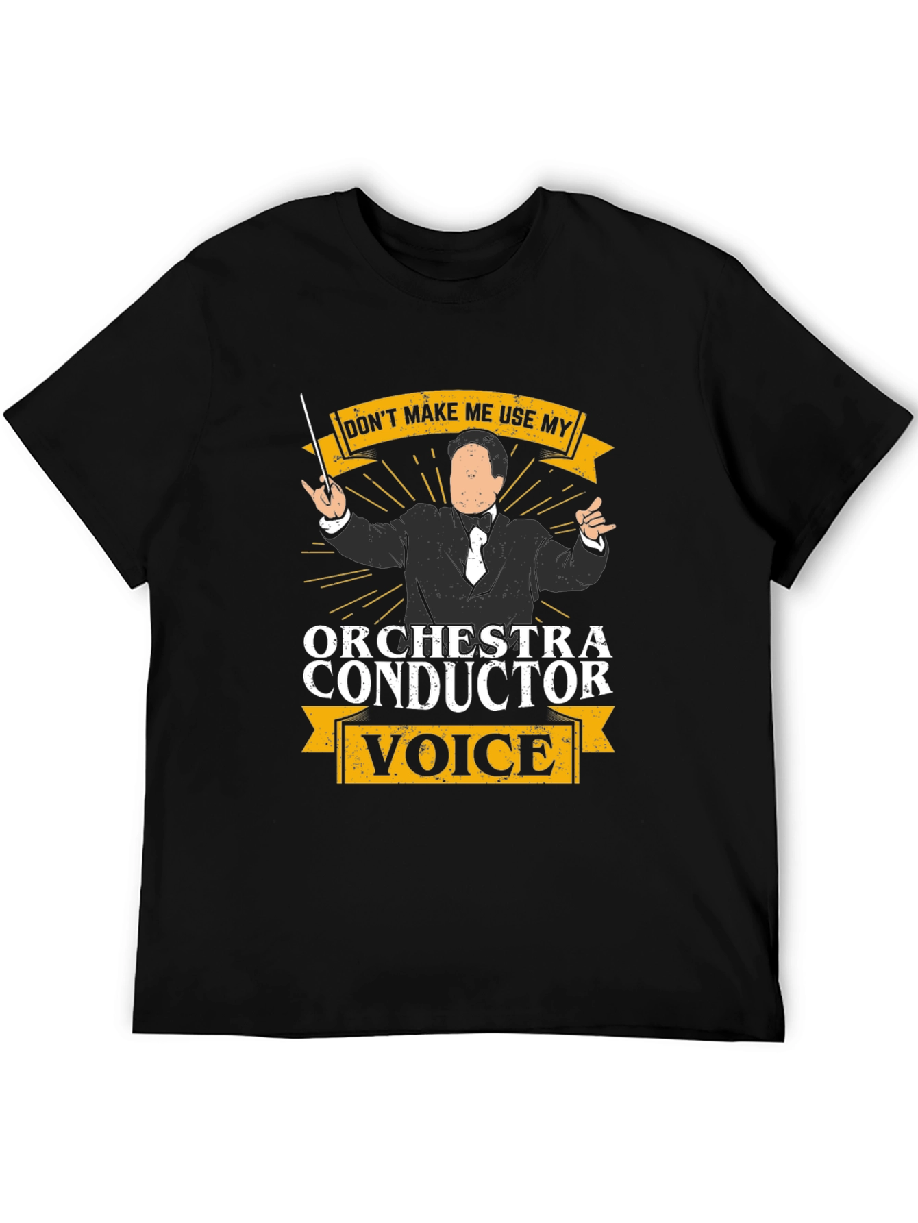 Orchestra Conductor Voice Graphic T-Shirt