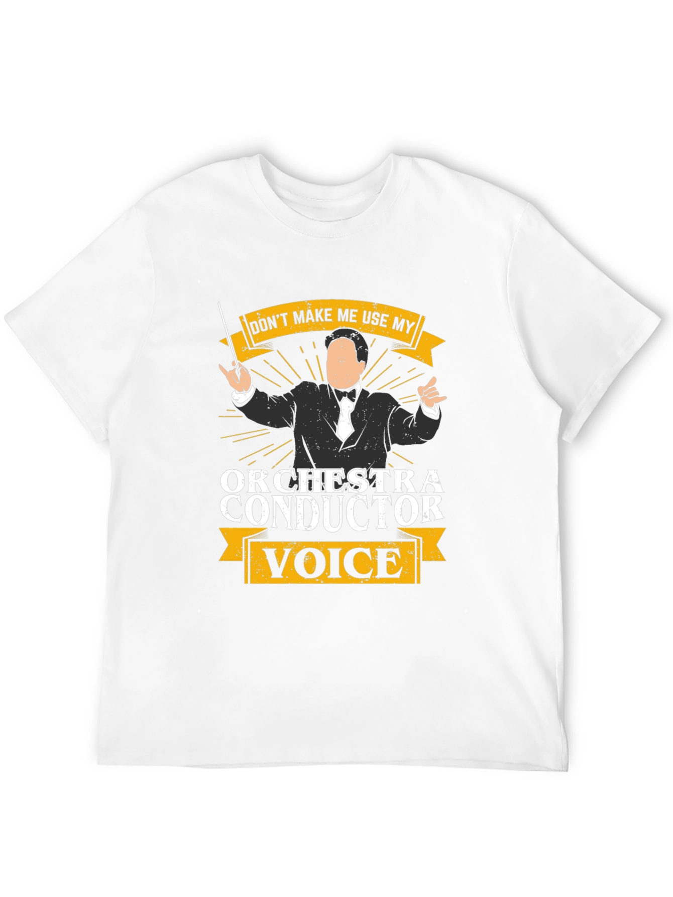Orchestra Conductor Voice Graphic T-Shirt