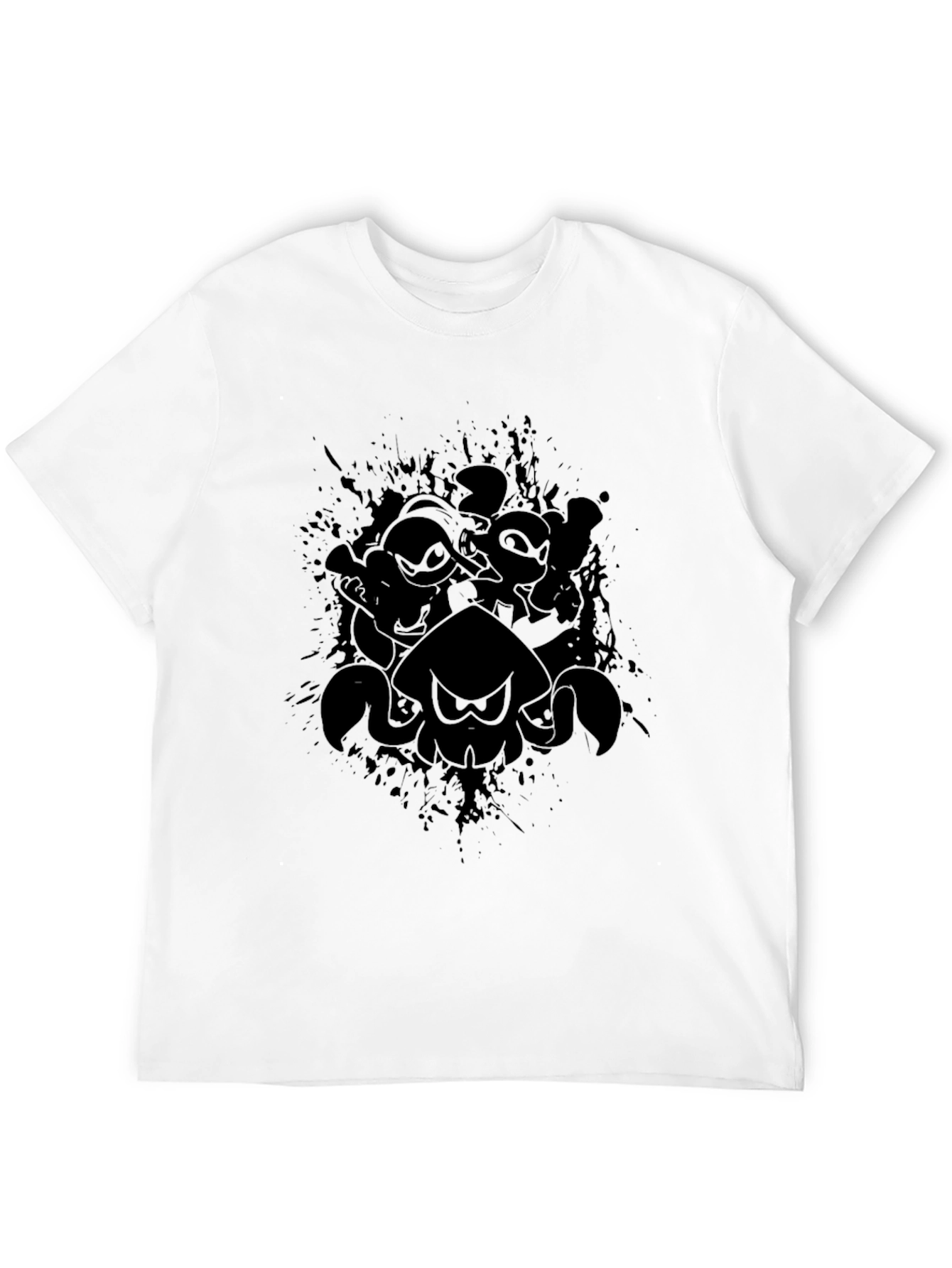 Ninja Turtles Graphic Tee - Black Cotton Blend