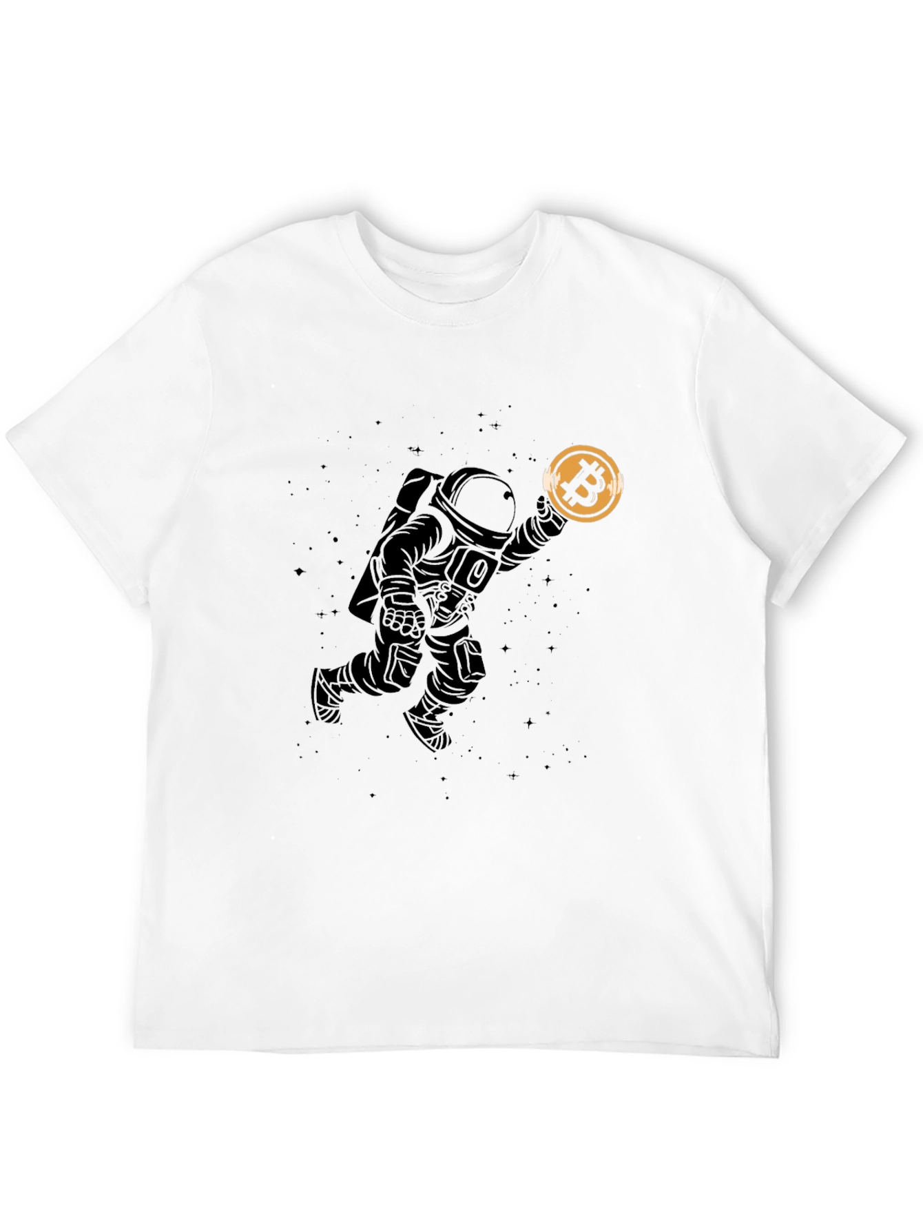 Bitcoin Astronaut T-Shirt - Crypto Enthusiast Tee