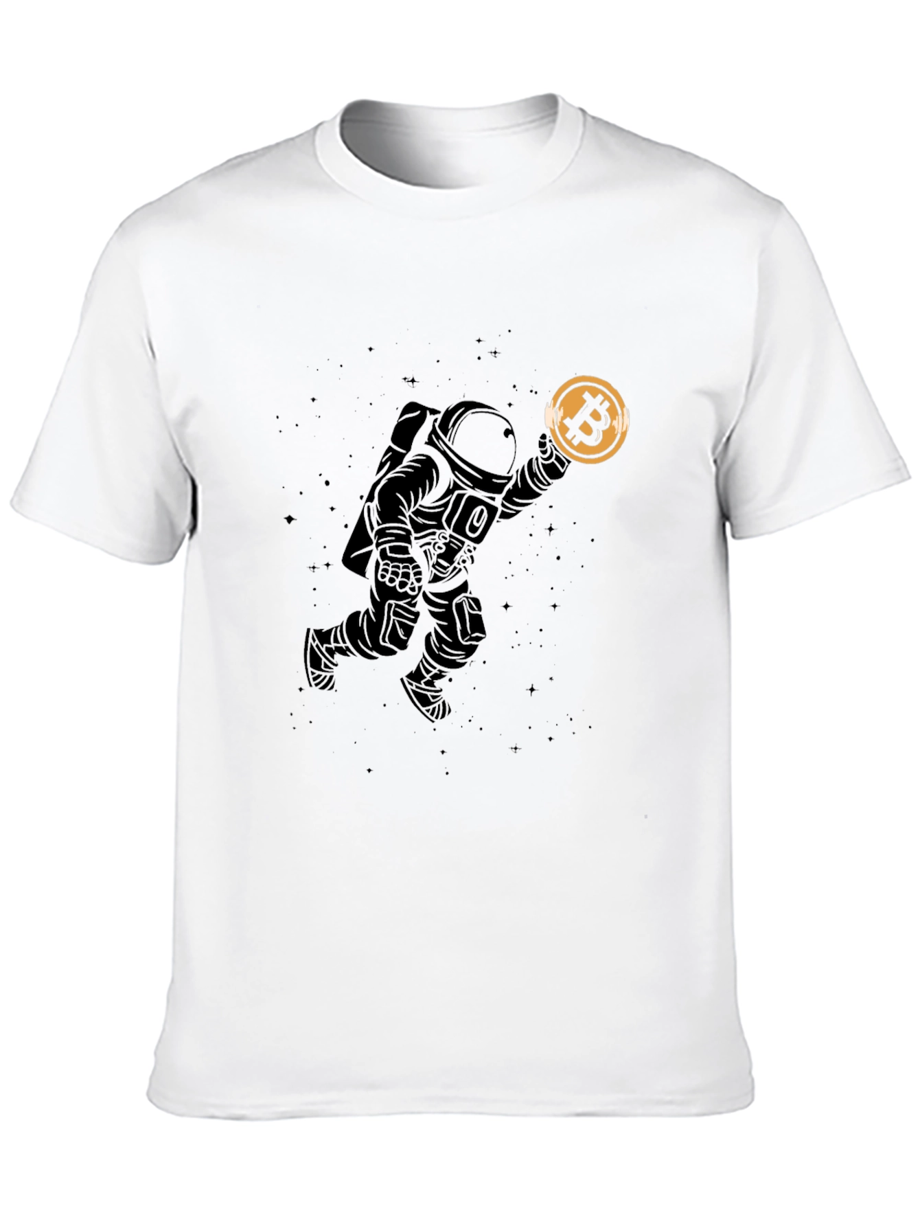 Bitcoin Astronaut T-Shirt - Crypto Enthusiast Tee