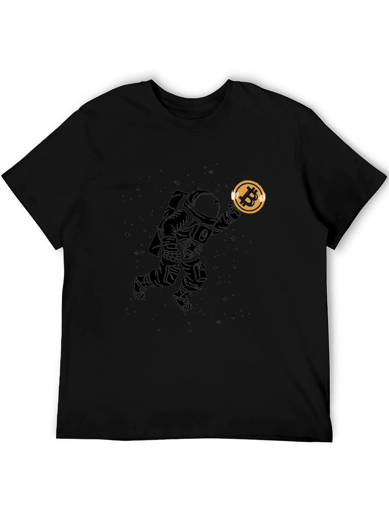 Bitcoin Astronaut T-Shirt - Crypto Enthusiast Tee