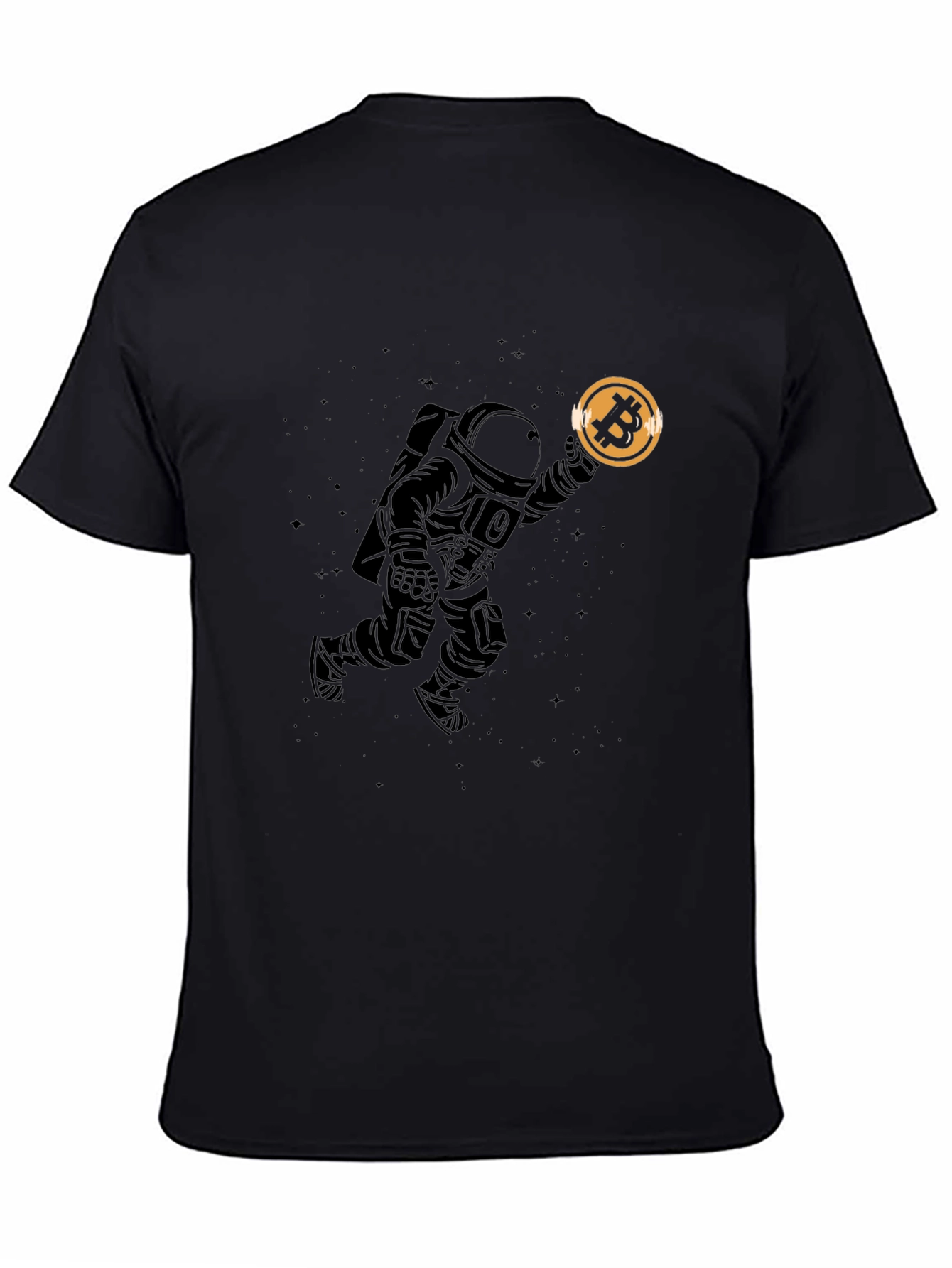 Bitcoin Astronaut T-Shirt - Crypto Enthusiast Tee