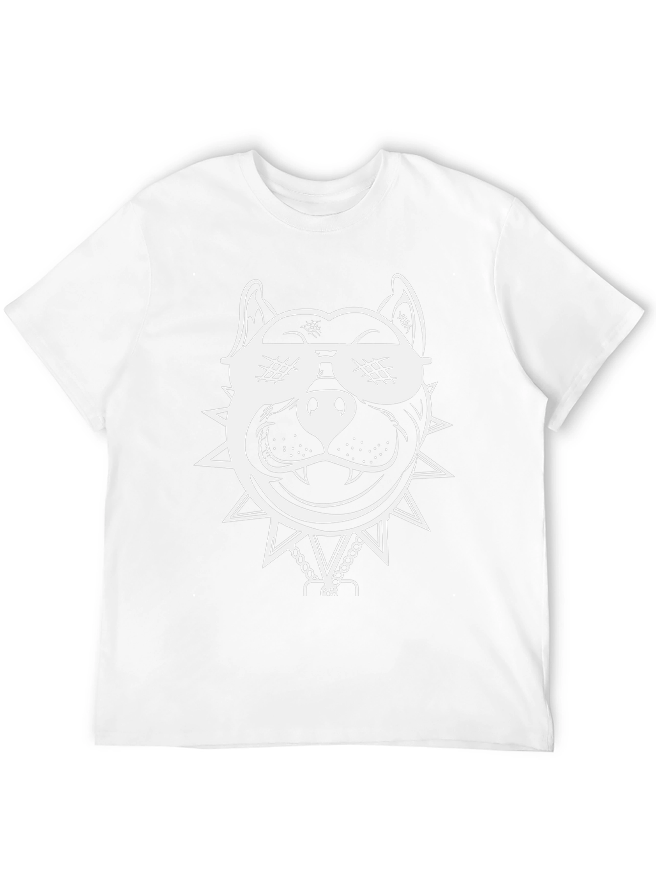 Cool Pitbull Graphic Tee - Black