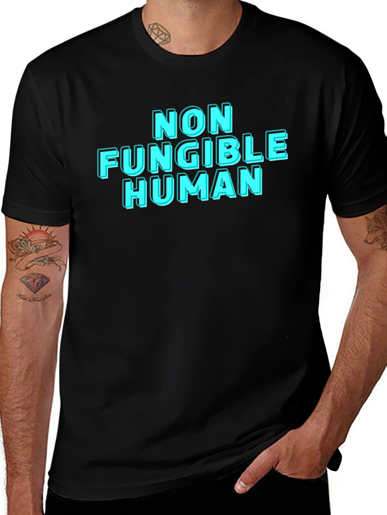 Non Fungible Human Graphic Tee