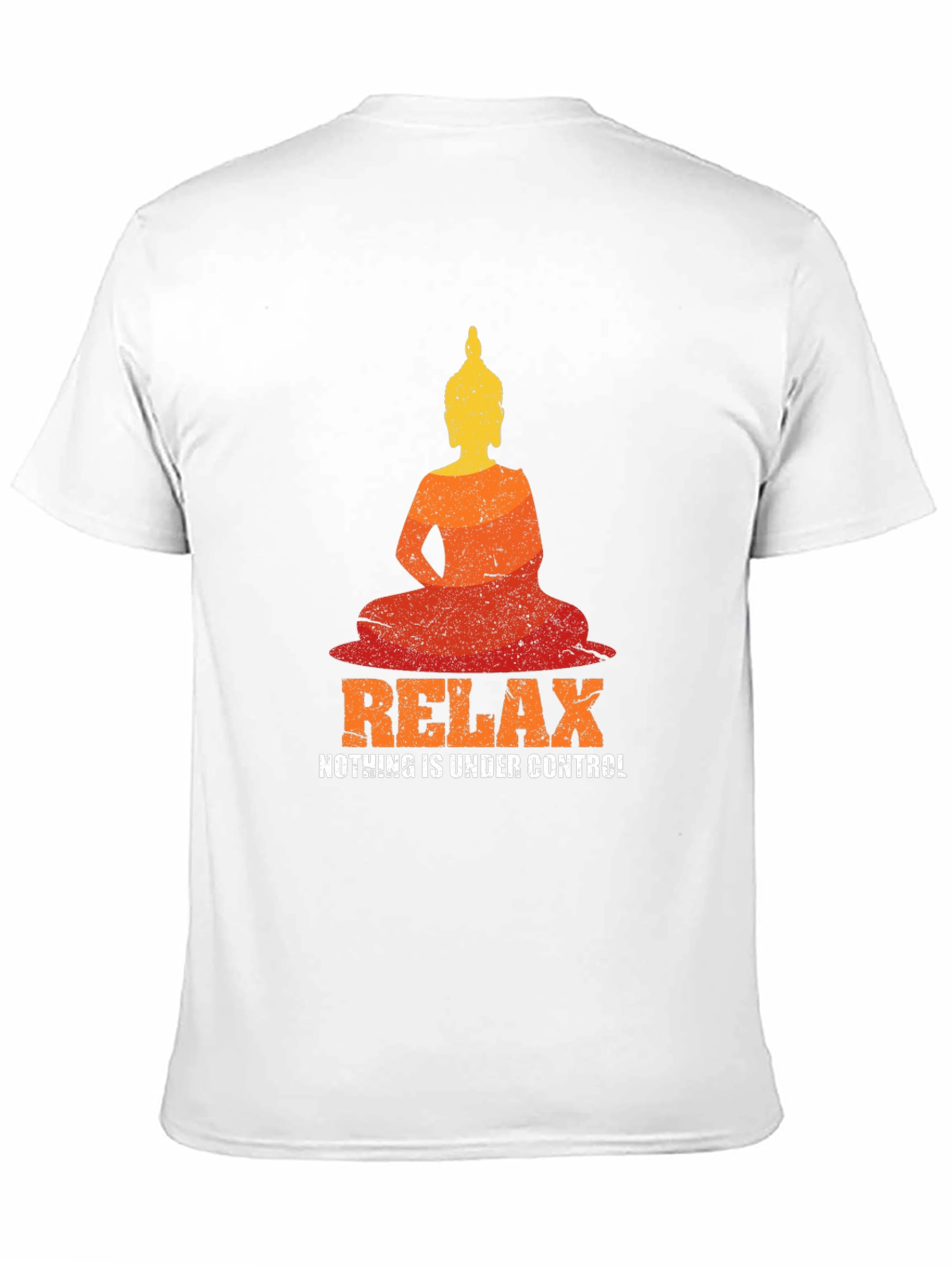 Relax Buddha Graphic T-Shirt - Zen Vibes