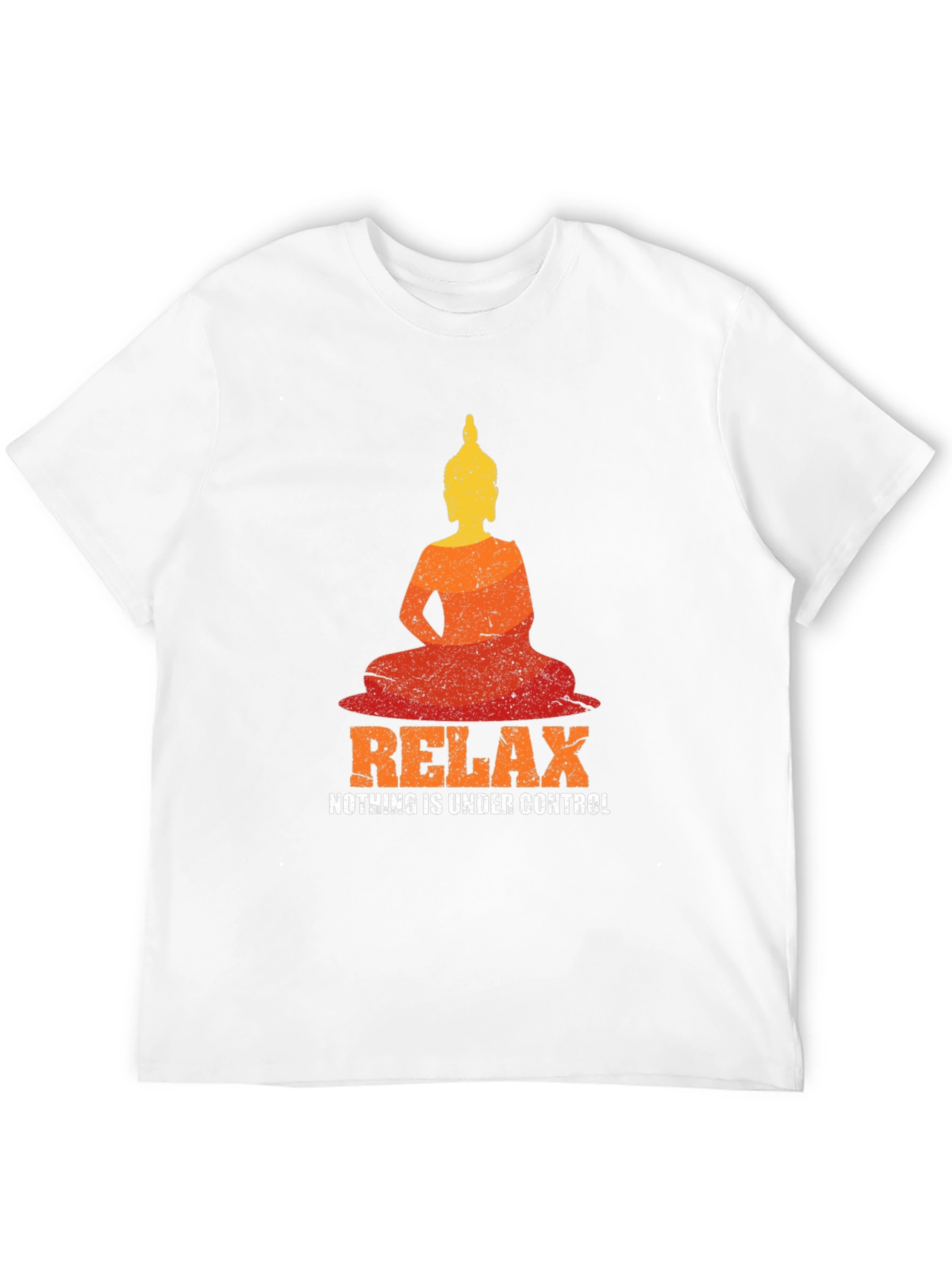 Relax Buddha Graphic T-Shirt - Zen Vibes