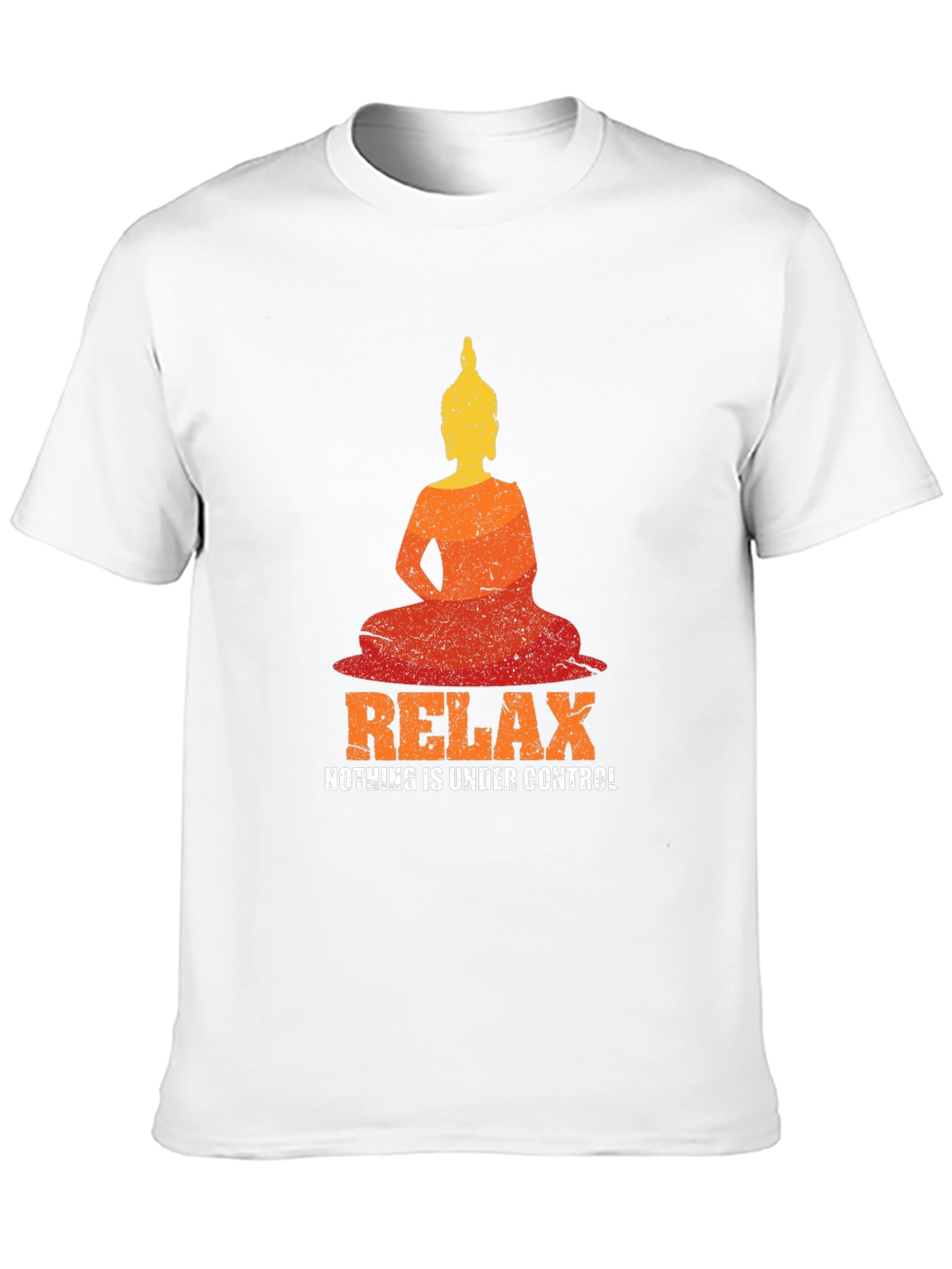 Relax Buddha Graphic T-Shirt - Zen Vibes