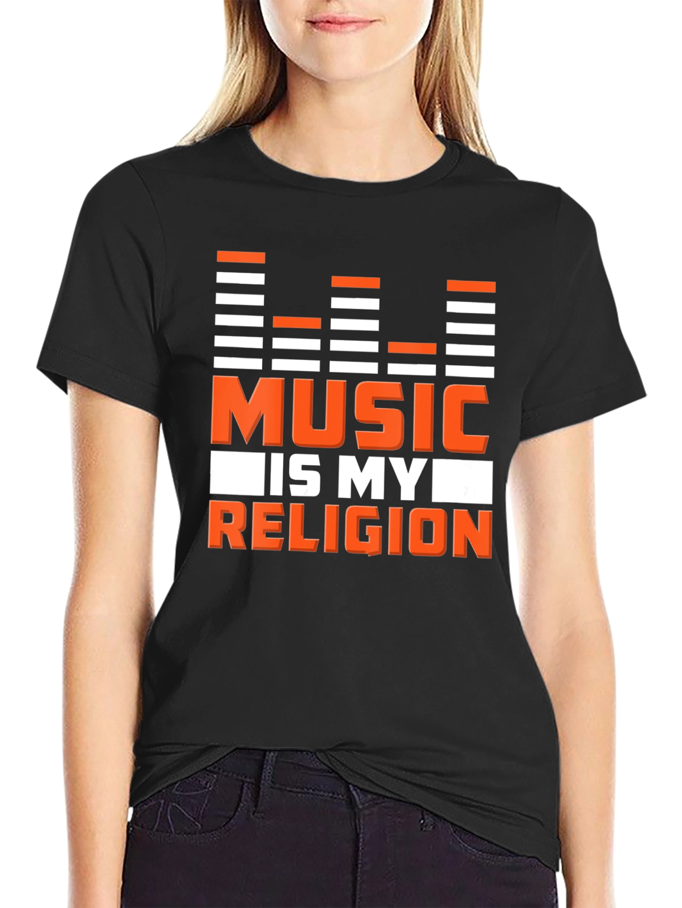 Music is My Religion Graphic T-Shirt