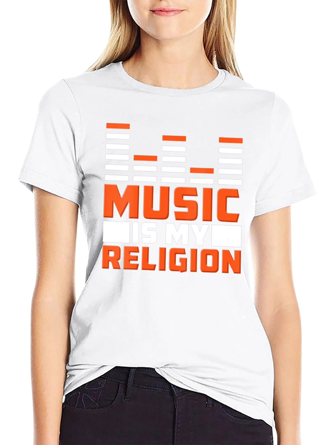 Music is My Religion Graphic T-Shirt