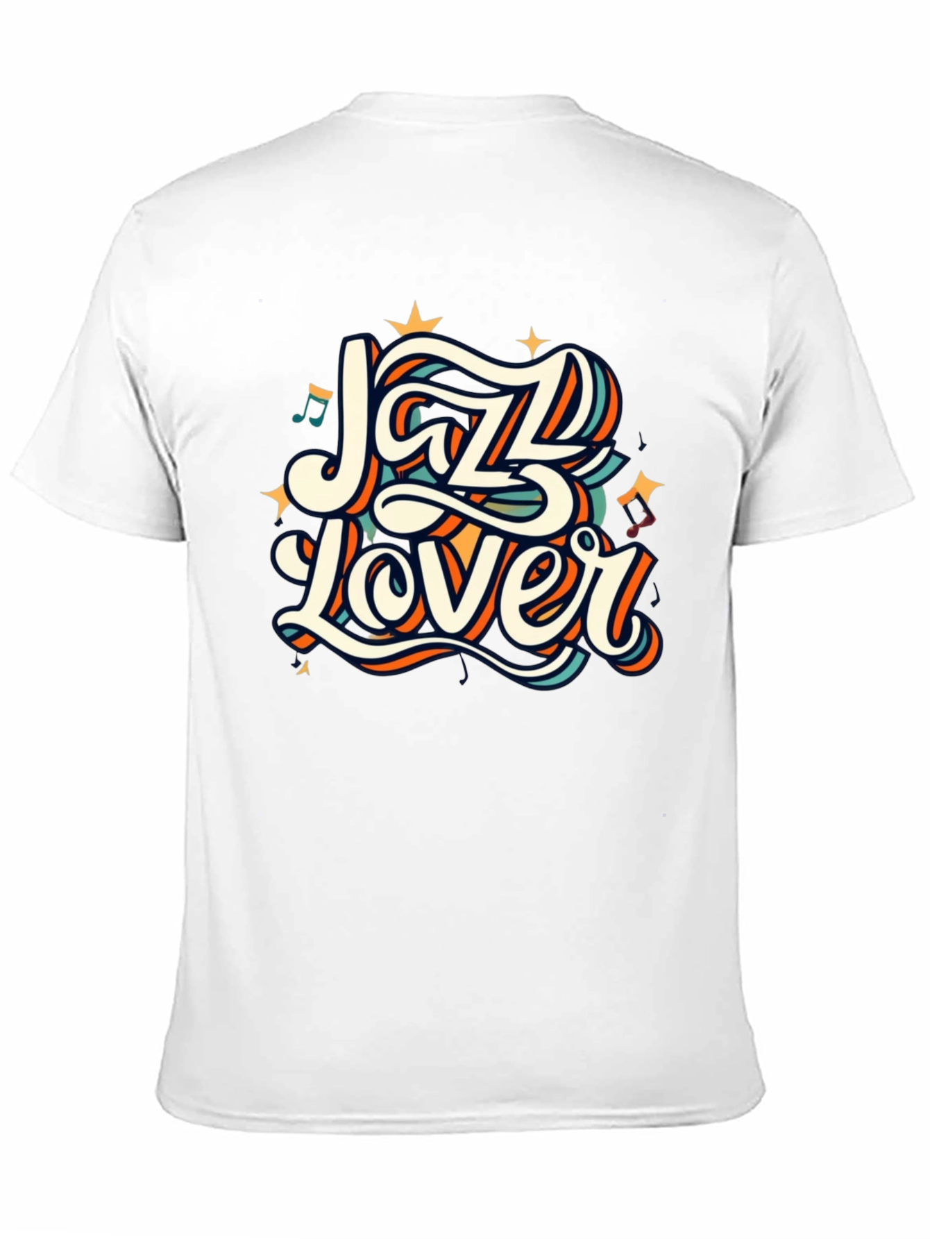 Jazz Lover Graphic T-Shirt - Cool Retro Design