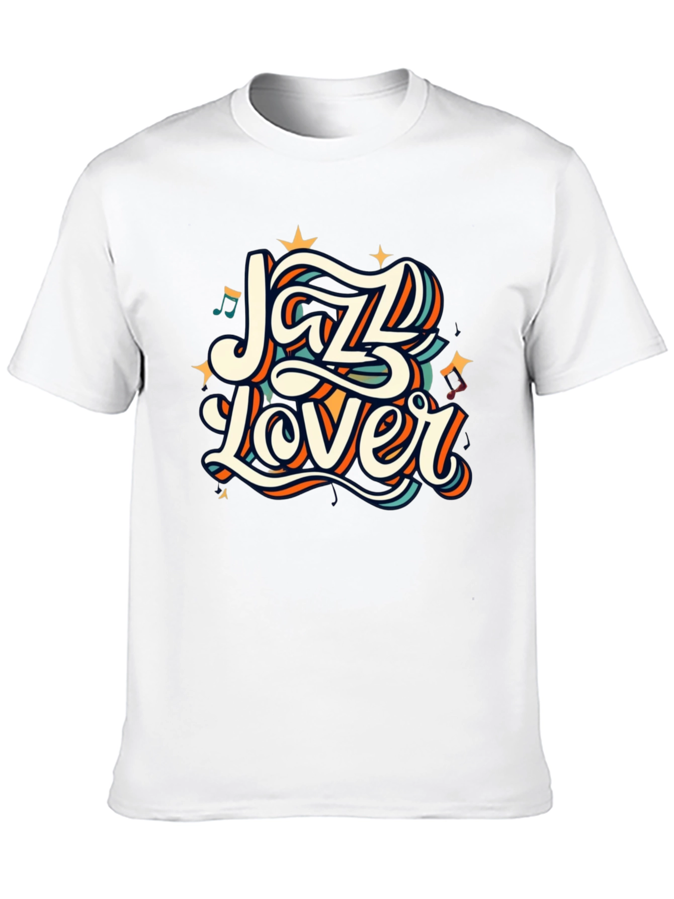 Jazz Lover Graphic T-Shirt - Cool Retro Design