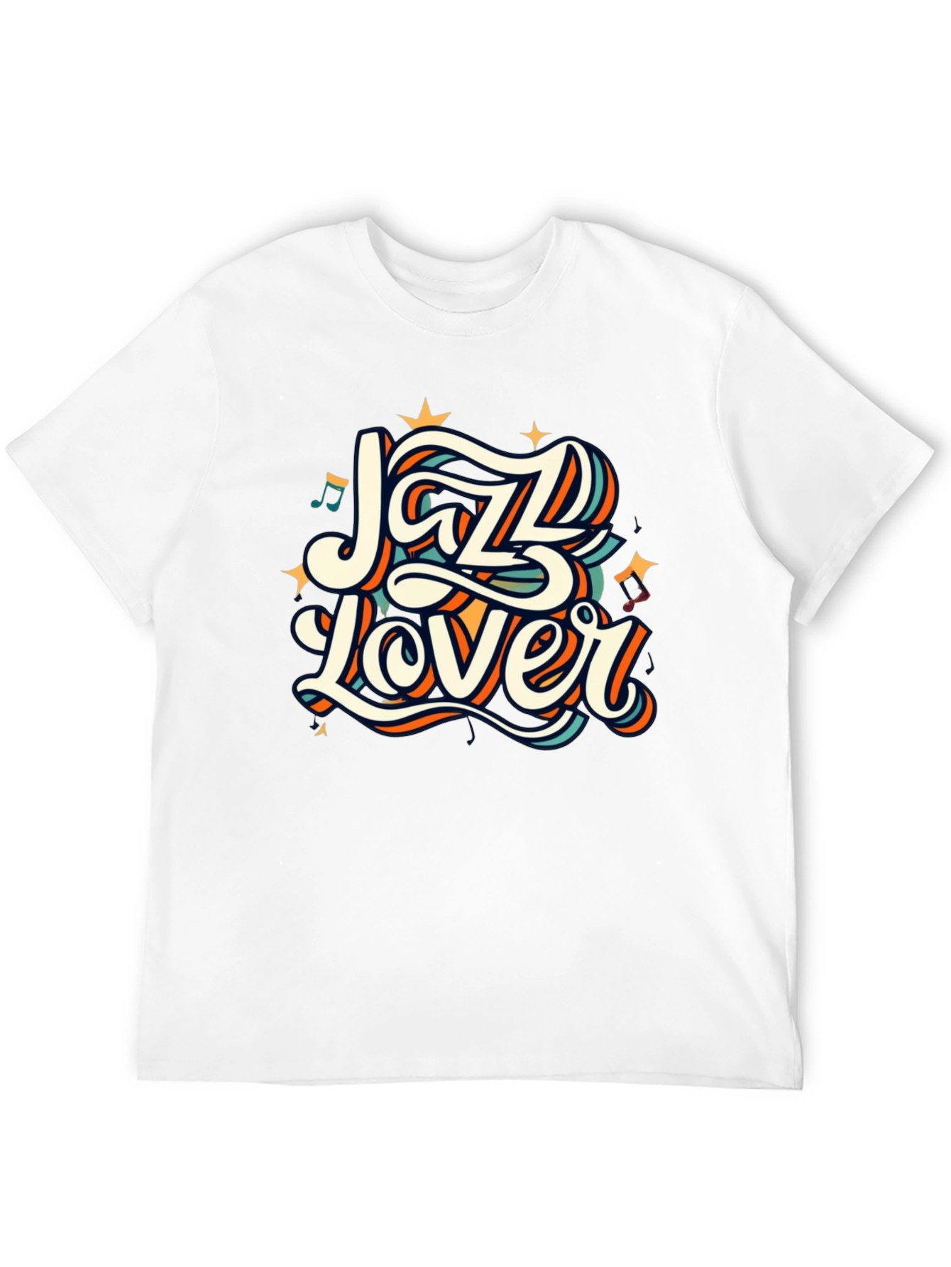 Jazz Lover Graphic T-Shirt - Cool Retro Design