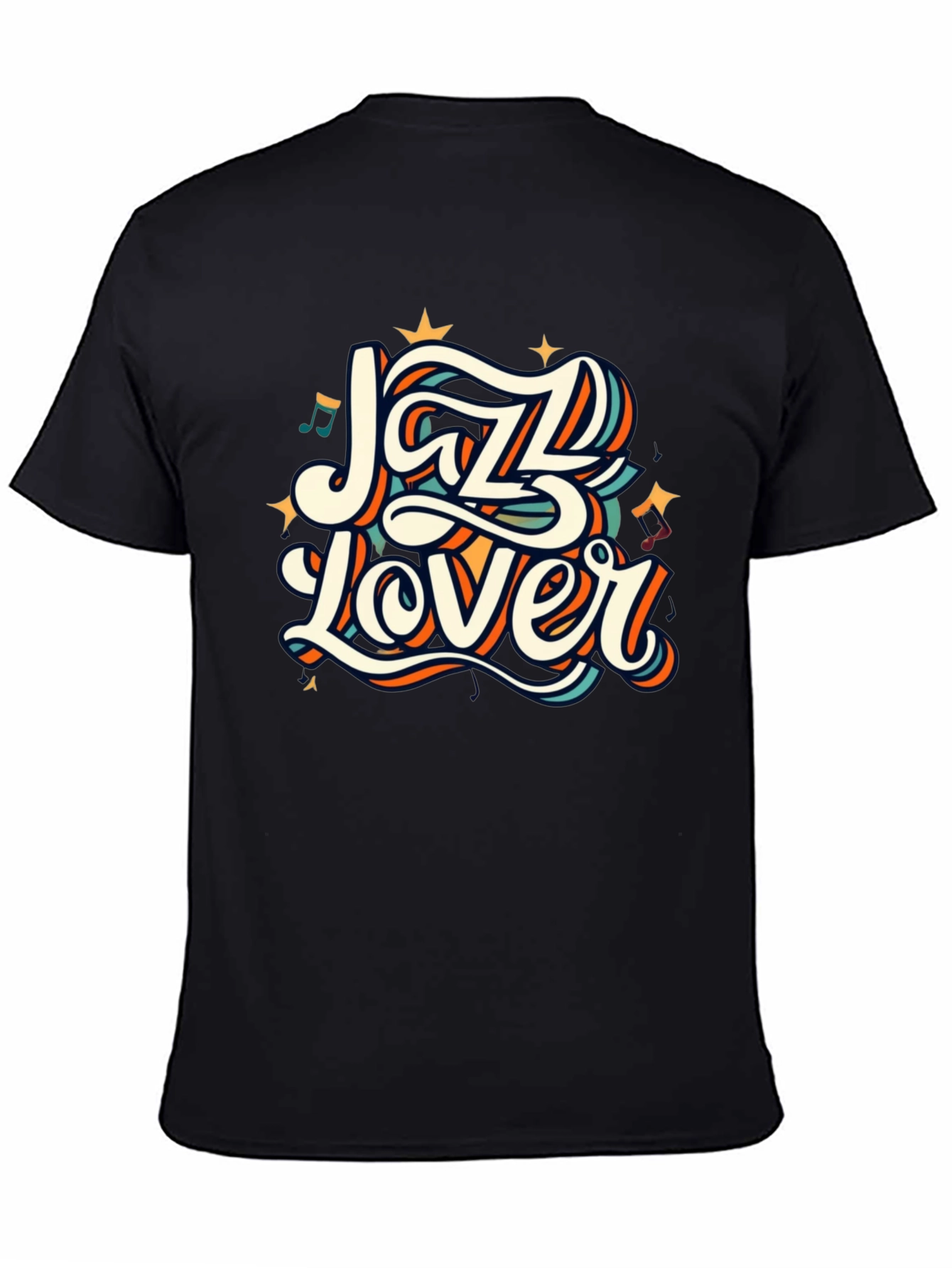 Jazz Lover Graphic T-Shirt - Cool Retro Design