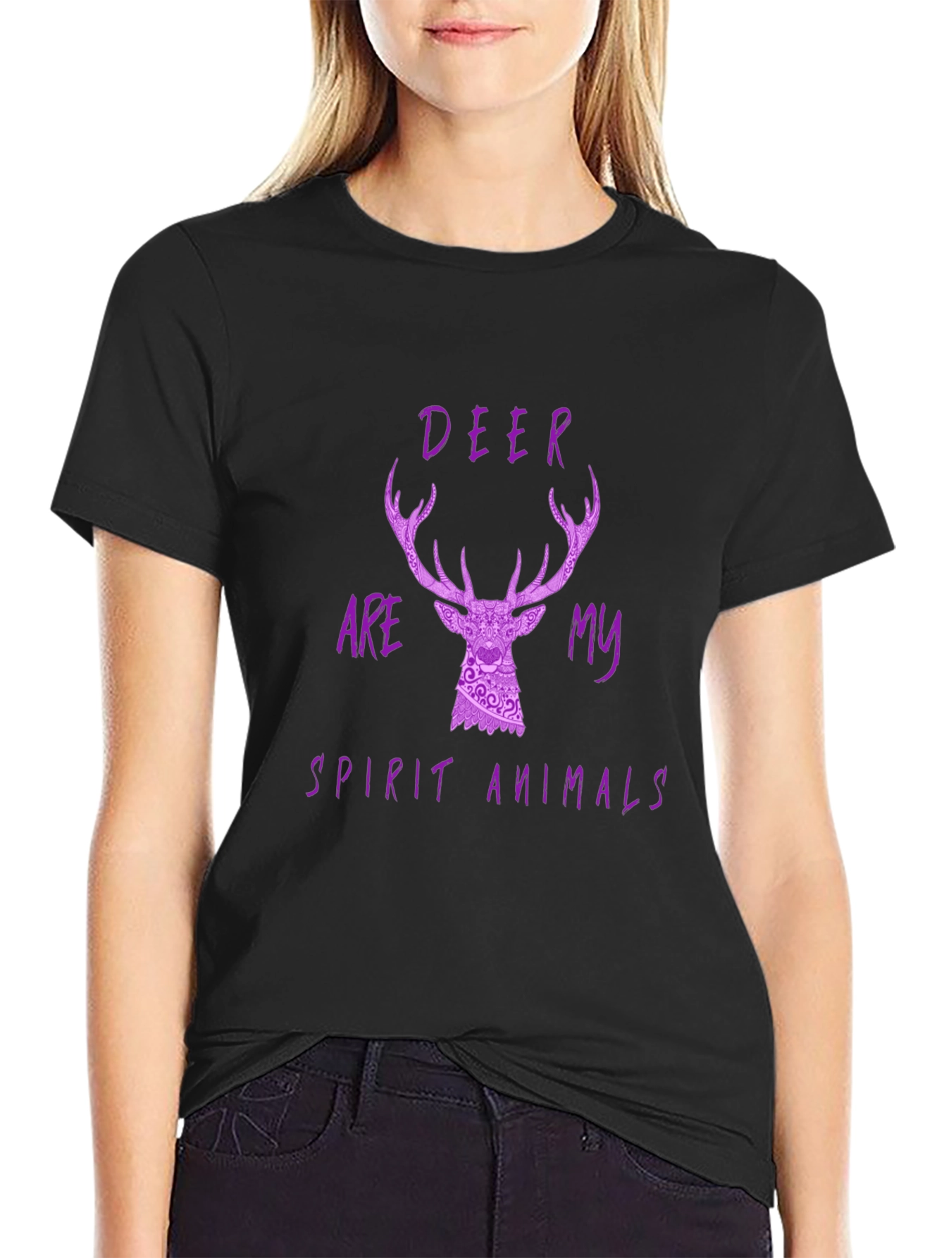 Deer Are My Spirit Animals Graphic T-Shirt