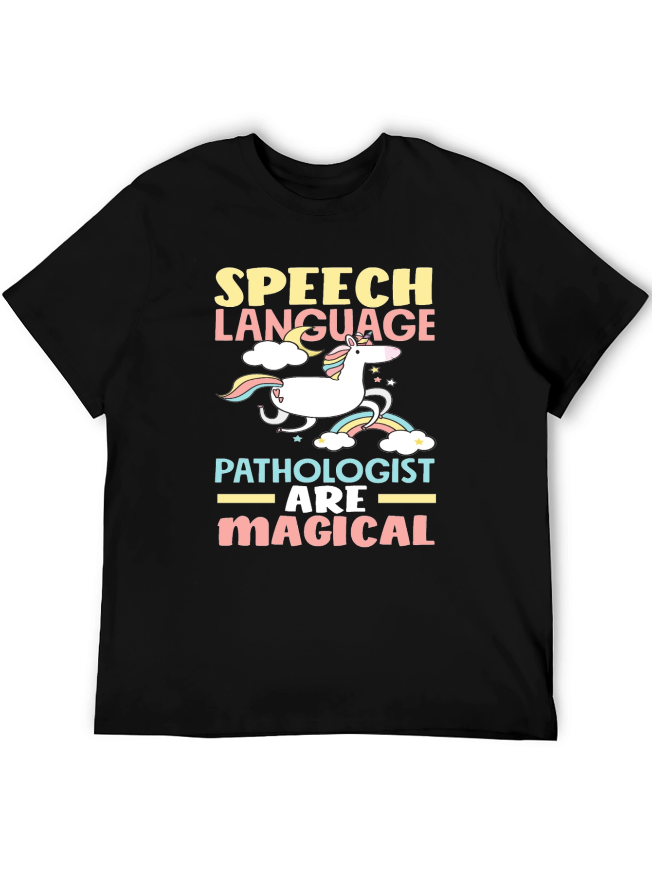 Speech Language Pathologist Magical Unicorn T-Shirt