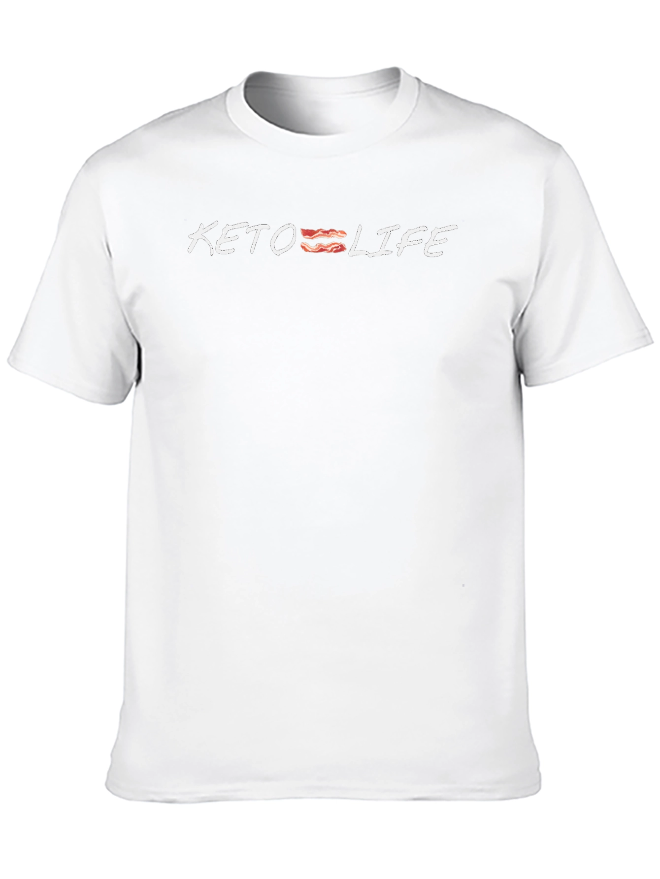 Keto = Bacon Life T-Shirt - Black