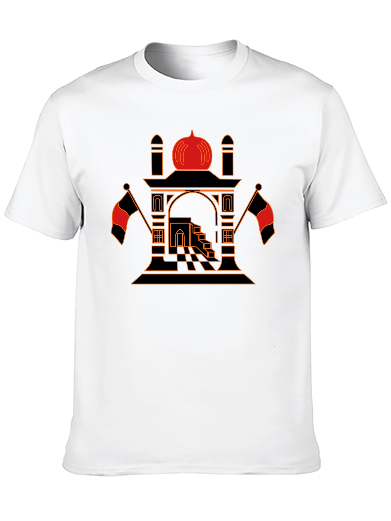 Afghanistan Kabul Landmark Graphic T-Shirt