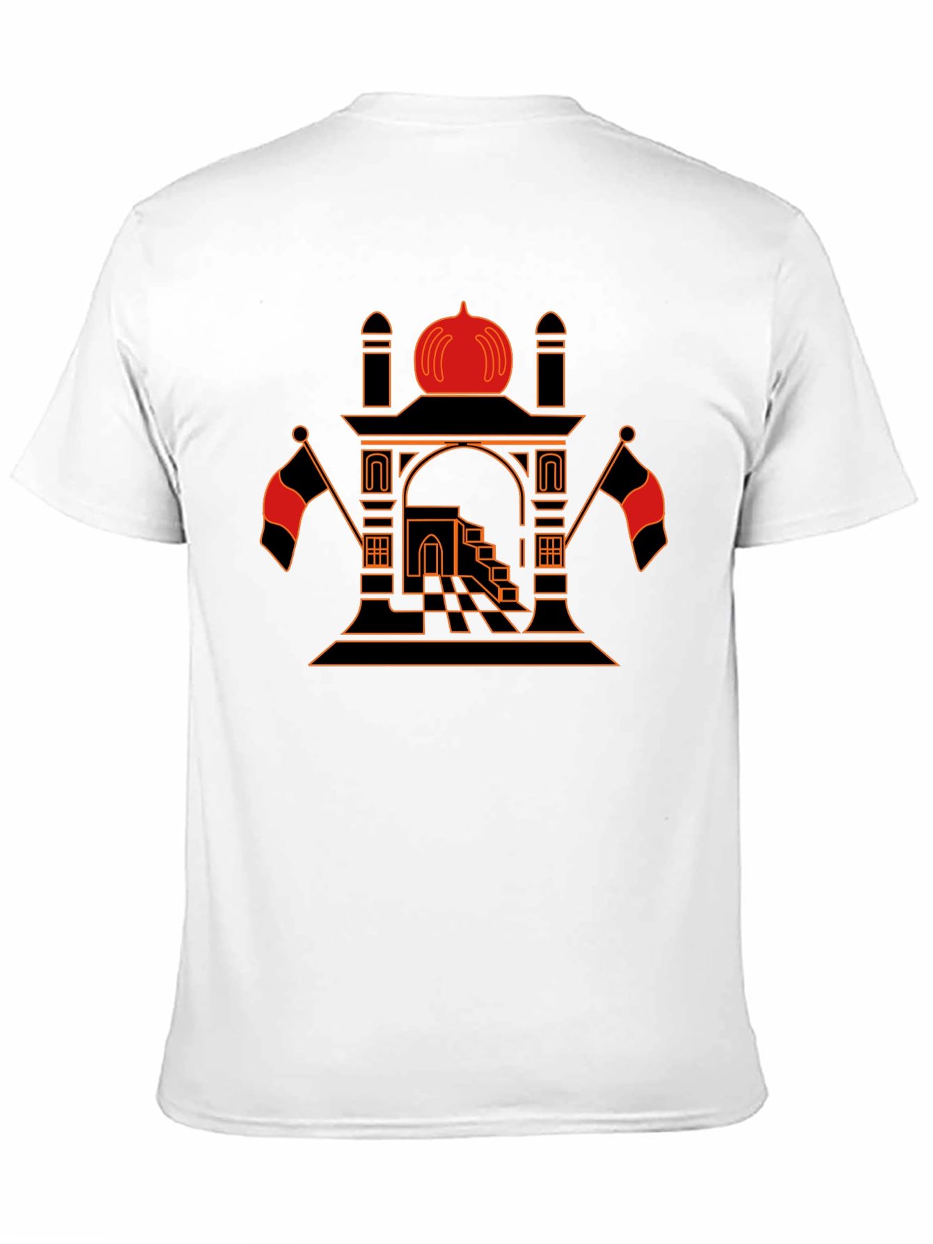 Afghanistan Kabul Landmark Graphic T-Shirt
