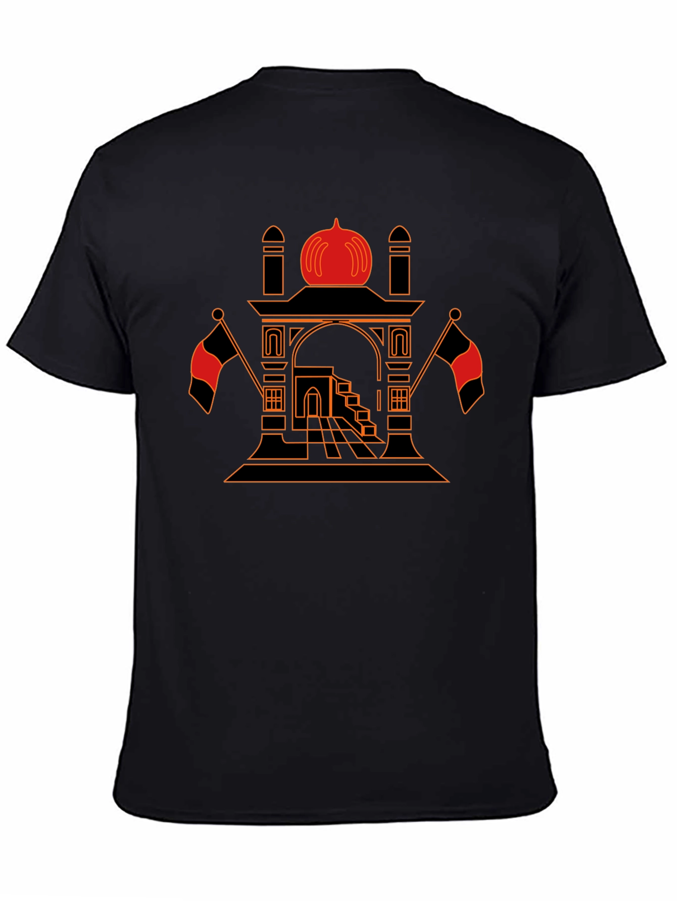 Afghanistan Kabul Landmark Graphic T-Shirt