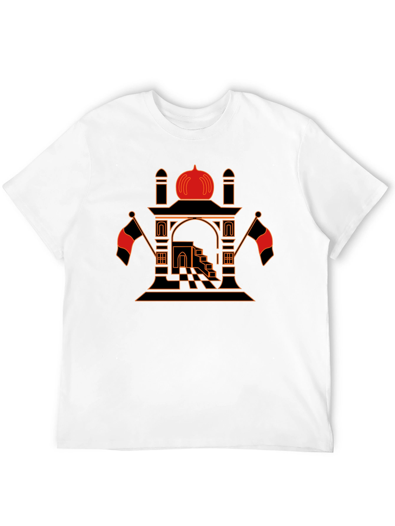 Afghanistan Kabul Landmark Graphic T-Shirt